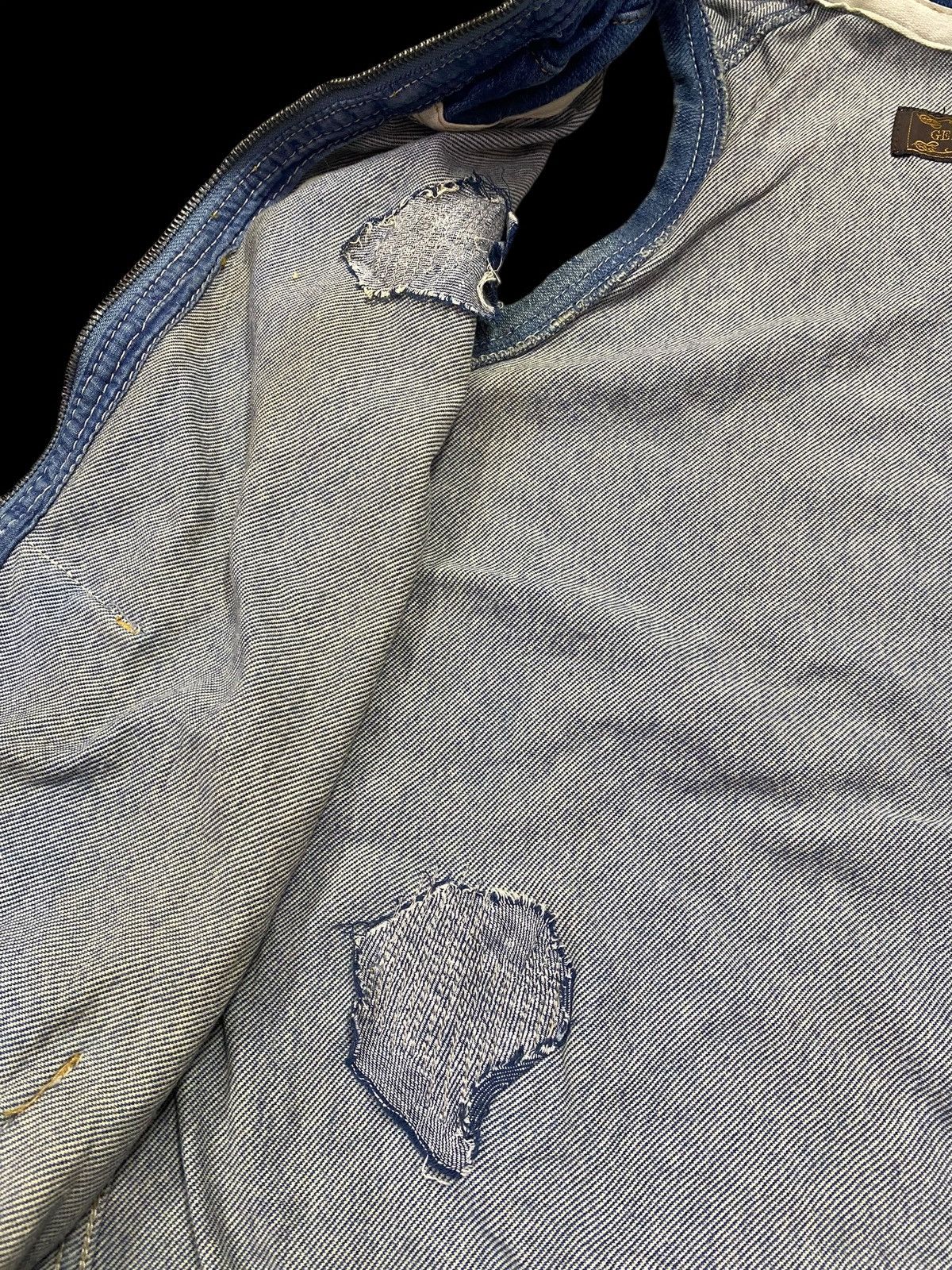 GOA Genuine Vintage G.O.A Denim Hooded Sleeveless Vest Zip Up Size US M / EU 48-50 / 2 - 8 Thumbnail