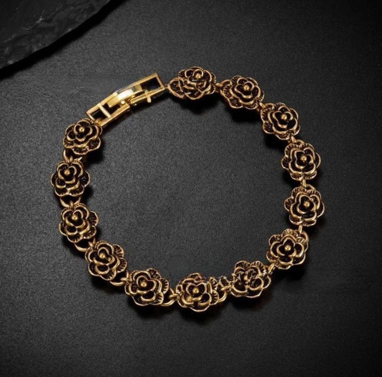 Japanese Brand × Vintage 18cm Y2K Rose Bracelet Size ONE SIZE - 2 Thumbnail