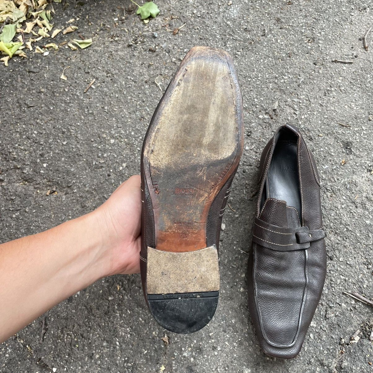 Hugo Boss Hugo Boss Leather Boots Size 7.5 shoos old money luxury Size US 7.5 / EU 40-41 - 2 Thumbnail
