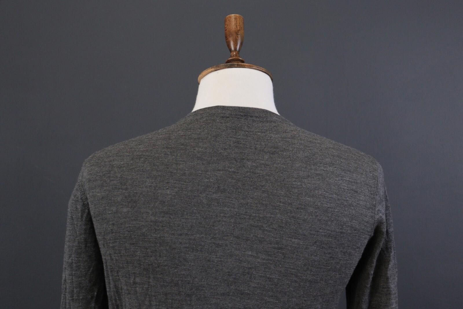 Nudie Jeans Nudie Jeans Co Gray V-Neck Cardigan Sweater Size L Size US L / EU 52-54 / 3 - 7 Thumbnail