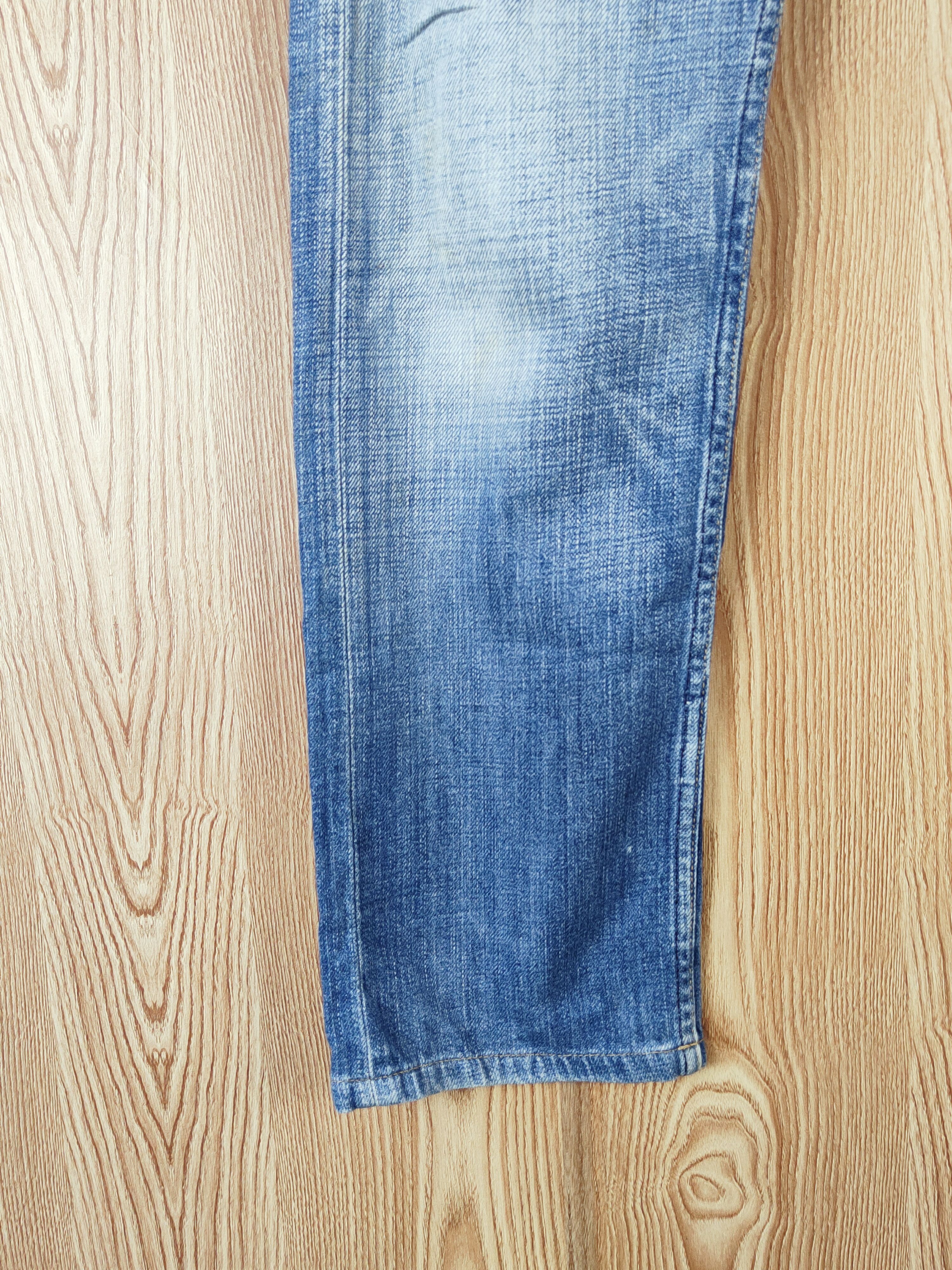 Levi's 505 Levi's Blue Faded Distressed Ripped Jeans #W605 Size US 30 / EU 46 - 4 Thumbnail