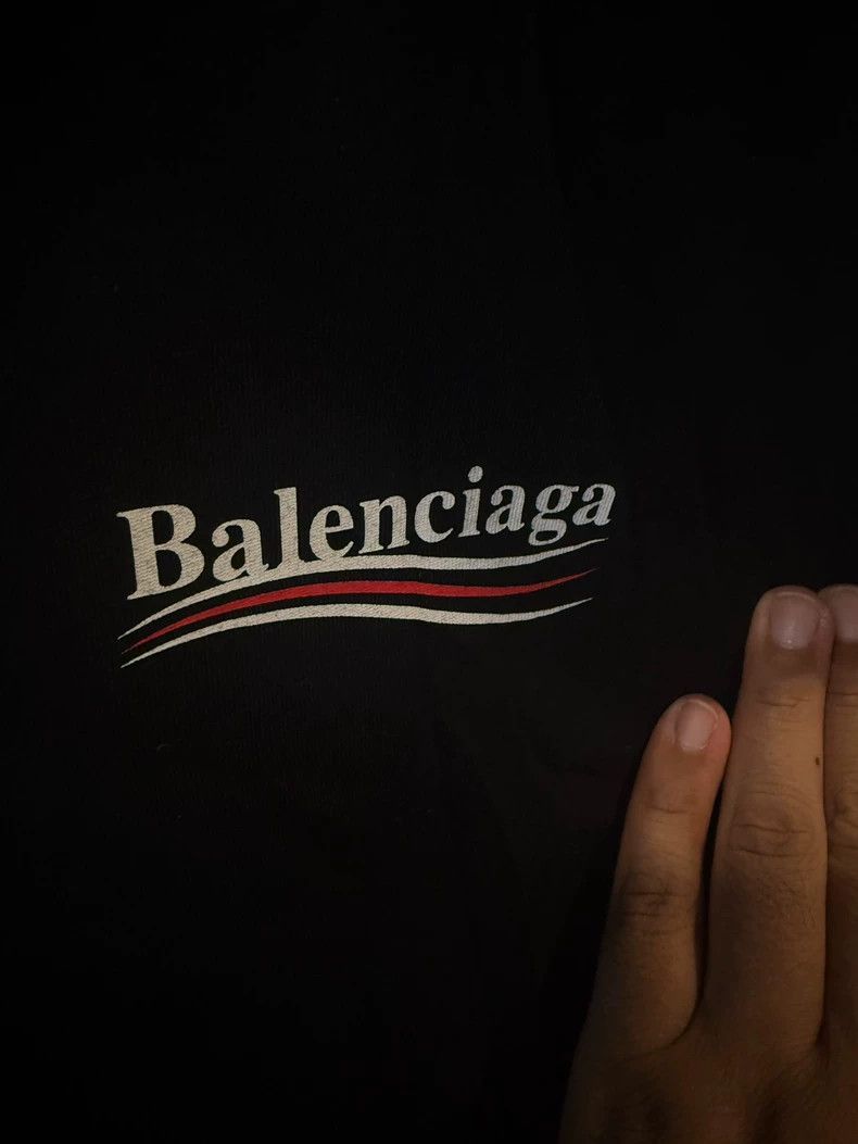 Balenciaga Balenciaga Cola printed logo short sleeve Size US M / EU 48-50 / 2 - 2 Thumbnail