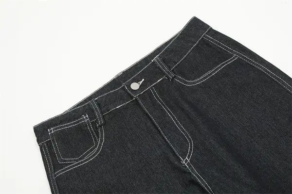 Japanese Brand eko American high street leopard print cuffed jeans for men Size US 32 / EU 48 - 3 Thumbnail