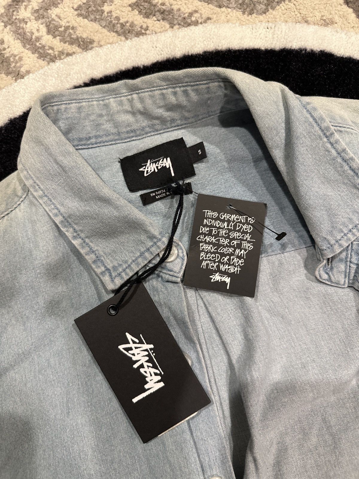 Stussy Stussy Tye die button ups Size US S / EU 44-46 / 1 - 3 Thumbnail