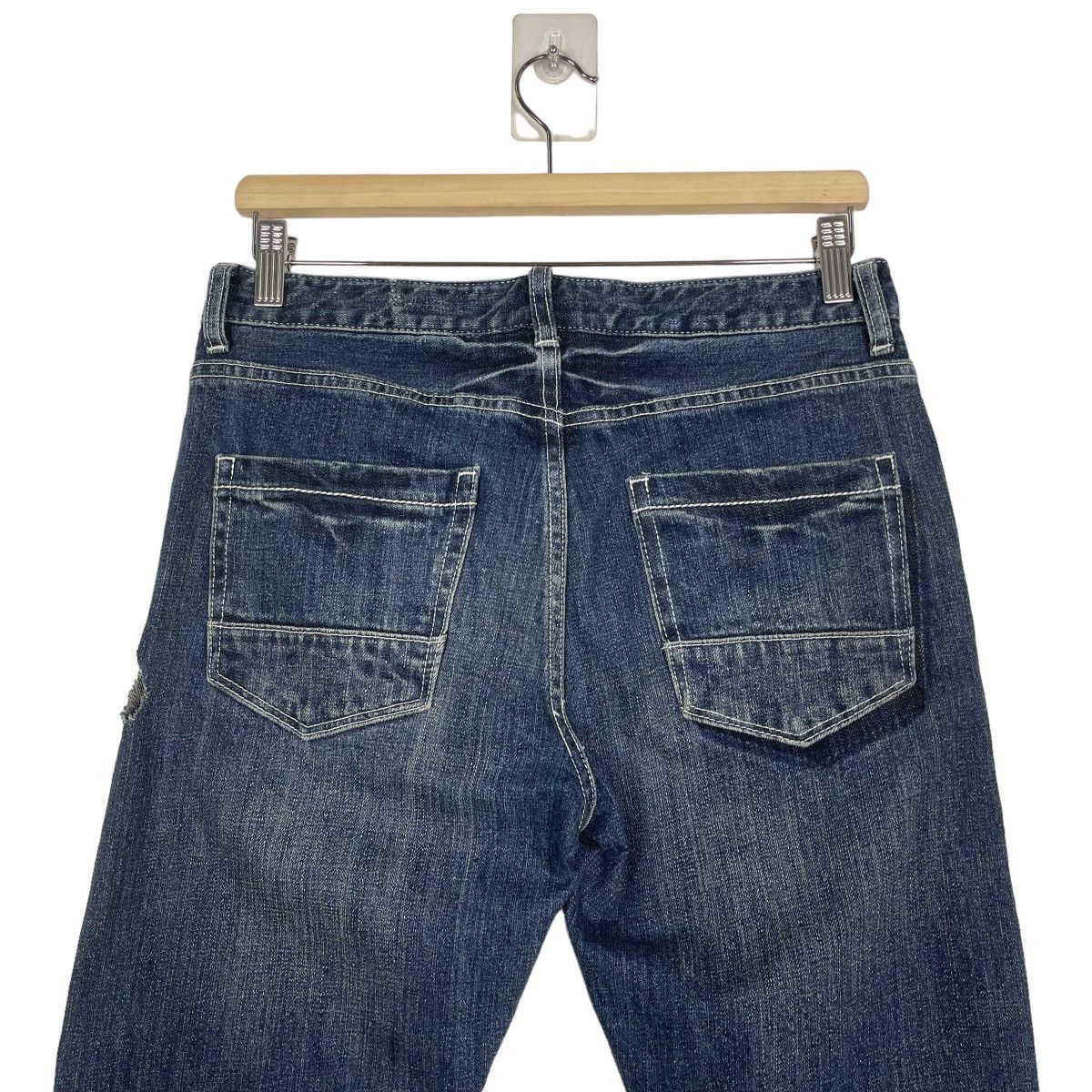 GOSTAR DE FUGA Morgan Homme High Waist Flare Jeans Size US 30 / EU 46 - 8 Thumbnail