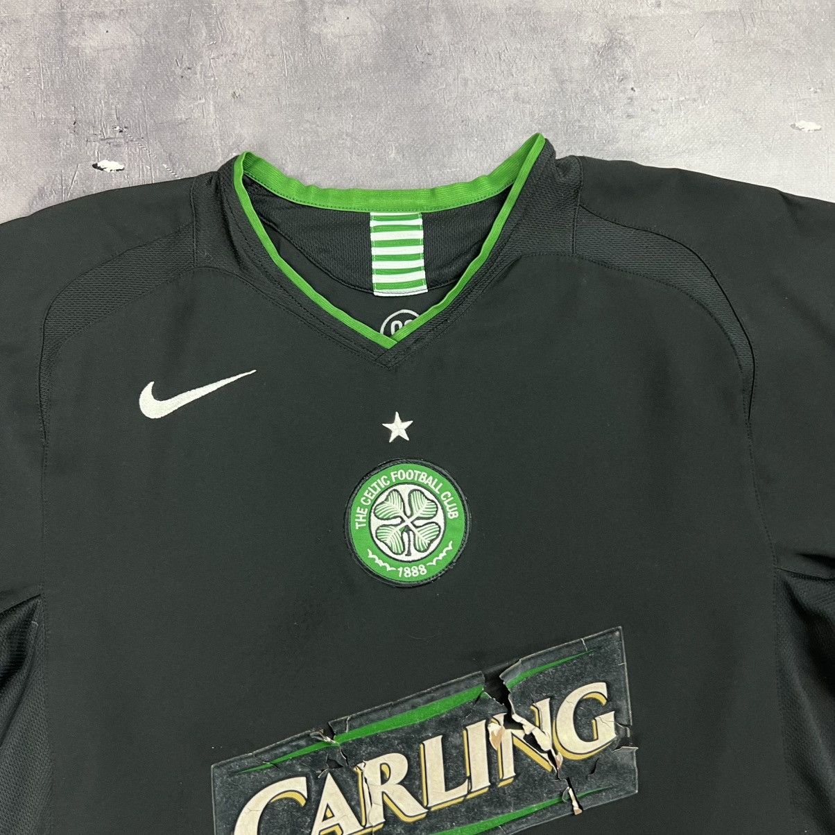 Other Rare! Celtic Nike Vintage Soccer Jersey Shirt 00s Away Size US S / EU 44-46 / 1 - 5 Thumbnail