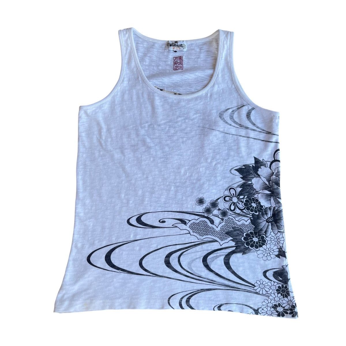 Japanese Brand × Vintage Karakuri Sukajan Vintage Tank Top Size M to L Size US M / EU 48-50 / 2 - 2 Thumbnail
