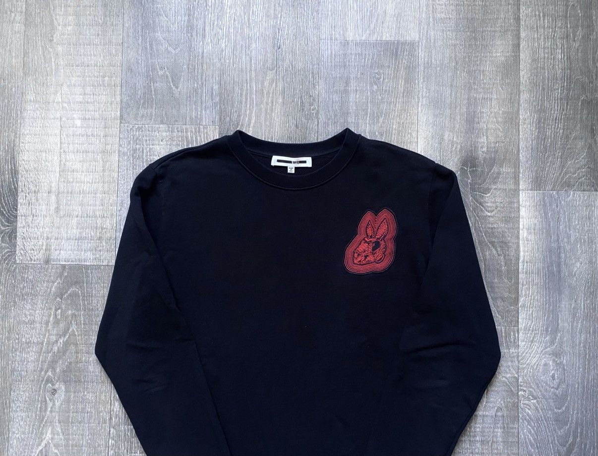 McQ Alexander McQueen Alexander McQueen Red Rabit Scull Embroidery Logo Sweatshirt Size US S / EU 44-46 / 1 - 7 Thumbnail