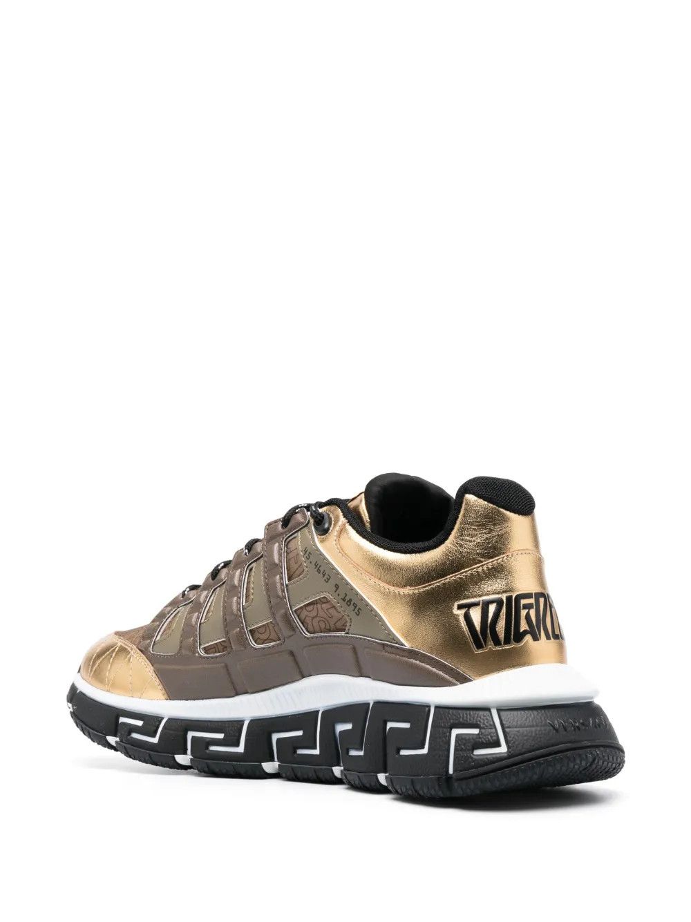 Versace o1y0425 Logo Low-Top Sneakers in Multicolor Size US 8 / EU 41 - 3 Thumbnail