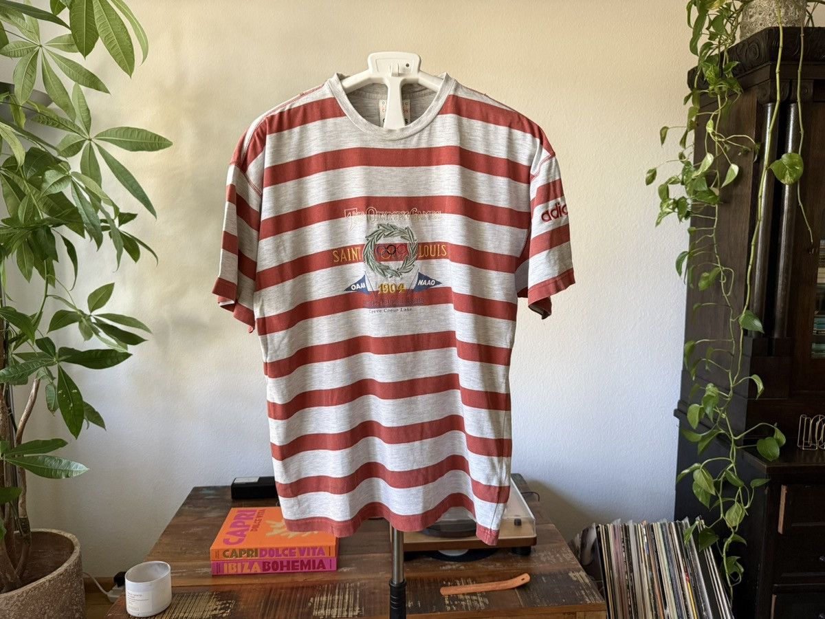 Vintage Adidas Olympics Shirt 90s Saint Louis 1904