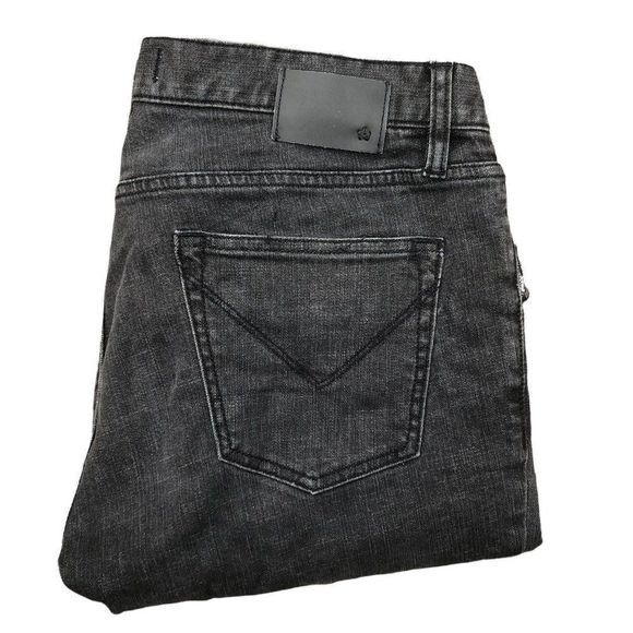 image of John Varvatos Jeans Size 34 Designer Jeans Gray Wight in Grey, Men's