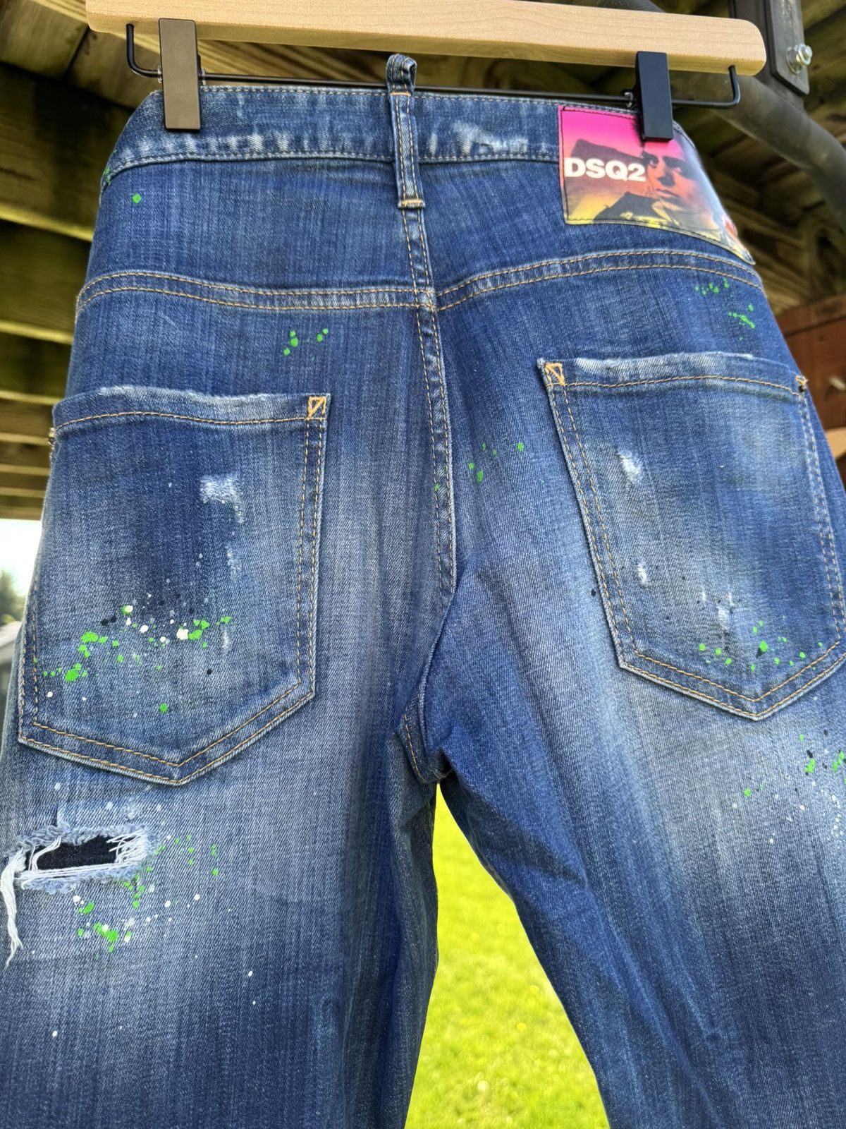 Dsquared2 Dsquared2 paint splatter skinny jeans size 32/32 Size US 32 / EU 48 - 10 Thumbnail