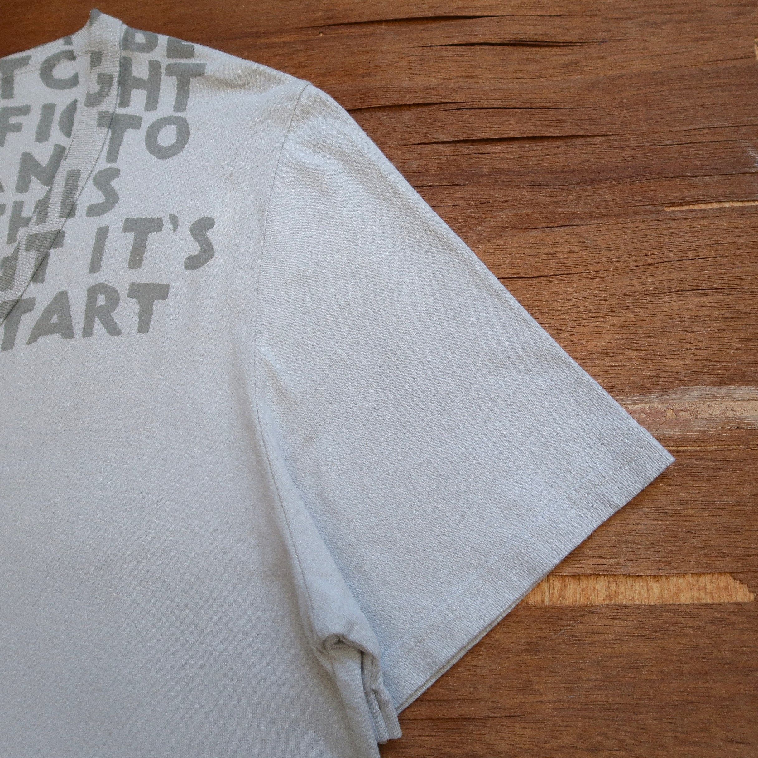 Maison Margiela SS 2011 Aids Awareness Reflective T-Shirt Size US S / EU 44-46 / 1 - 7 Thumbnail