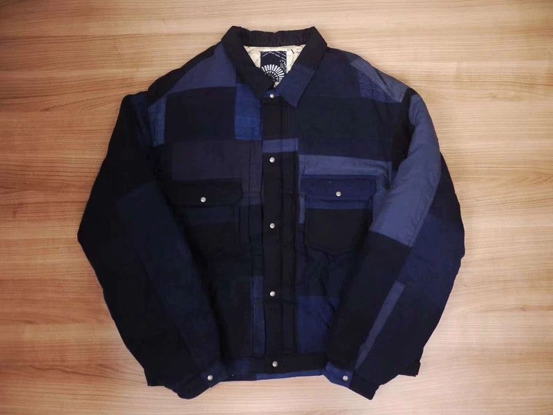 Visvim Visvim ICT 101XX DOWn JKT KOFU INDIGO-2506 Size US L / EU 52-54 / 3 - 1 Thumbnail