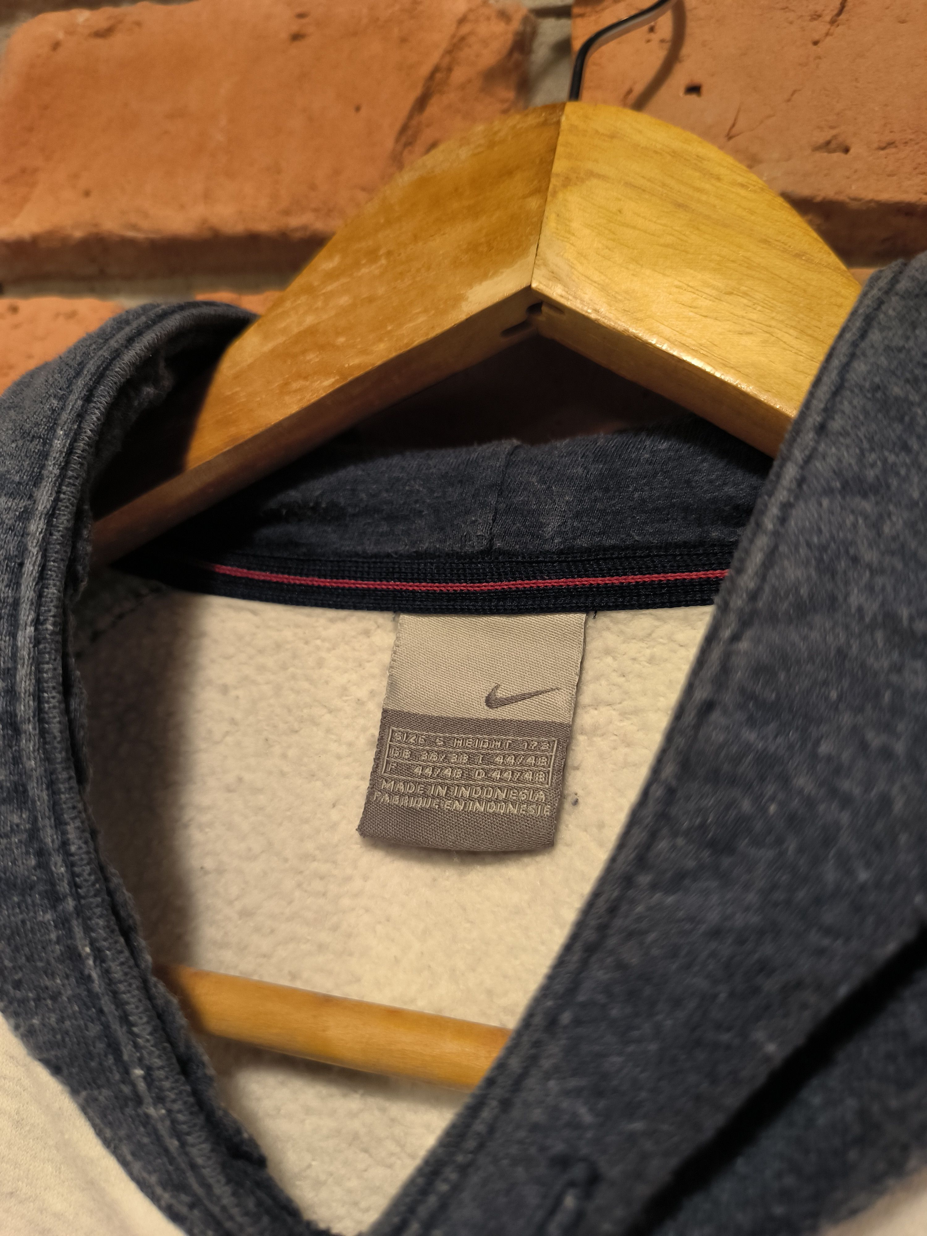 Nike × Vintage Vintage Nike Cortez Hoodie 00s Big Logo 04 Size US S / EU 44-46 / 1 - 5 Thumbnail
