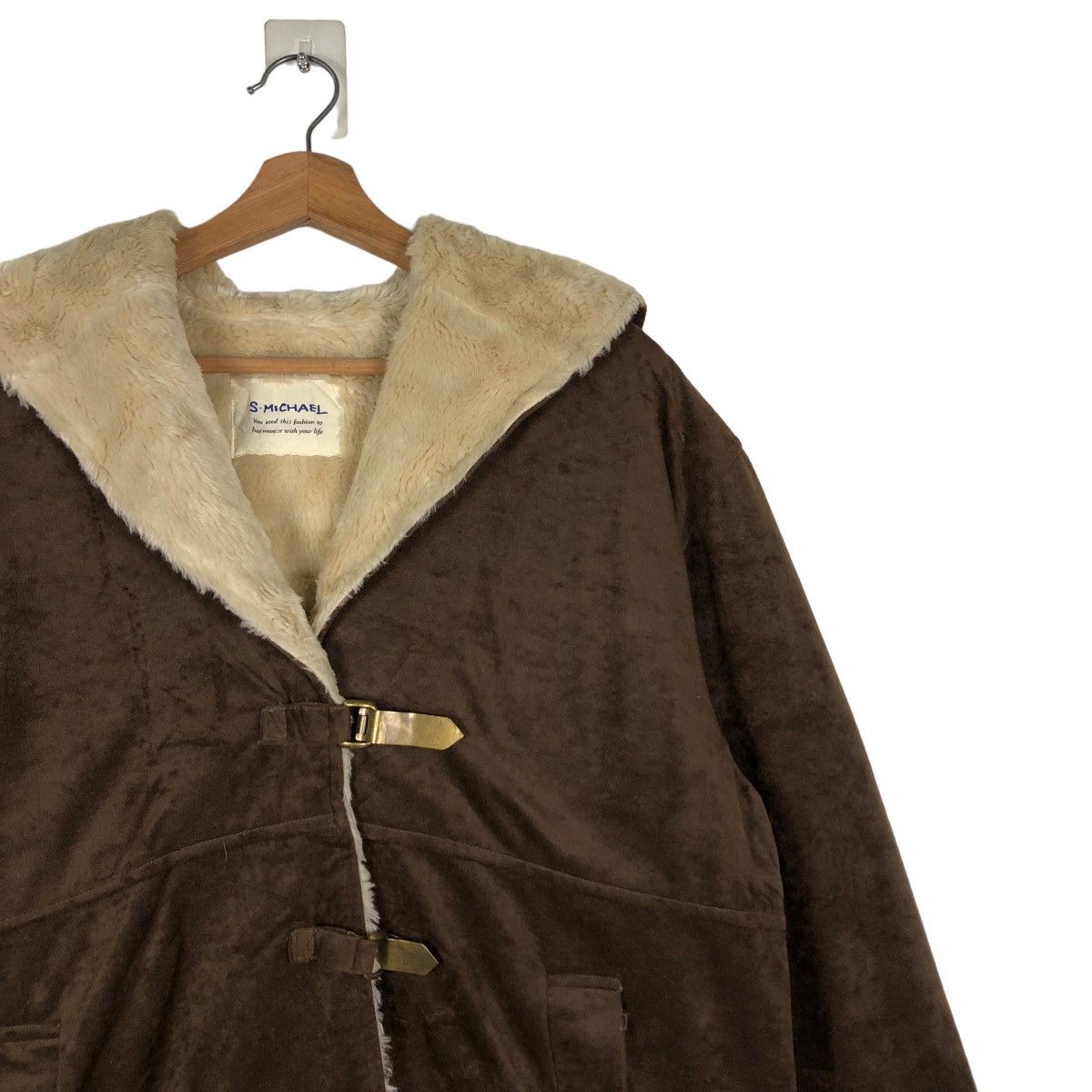Japanese Brand × Vintage 📌VINTAGE BIKER JACKET S-MICHAEL MINK FUR SHEARLING Size US M / EU 48-50 / 2 - 6 Thumbnail
