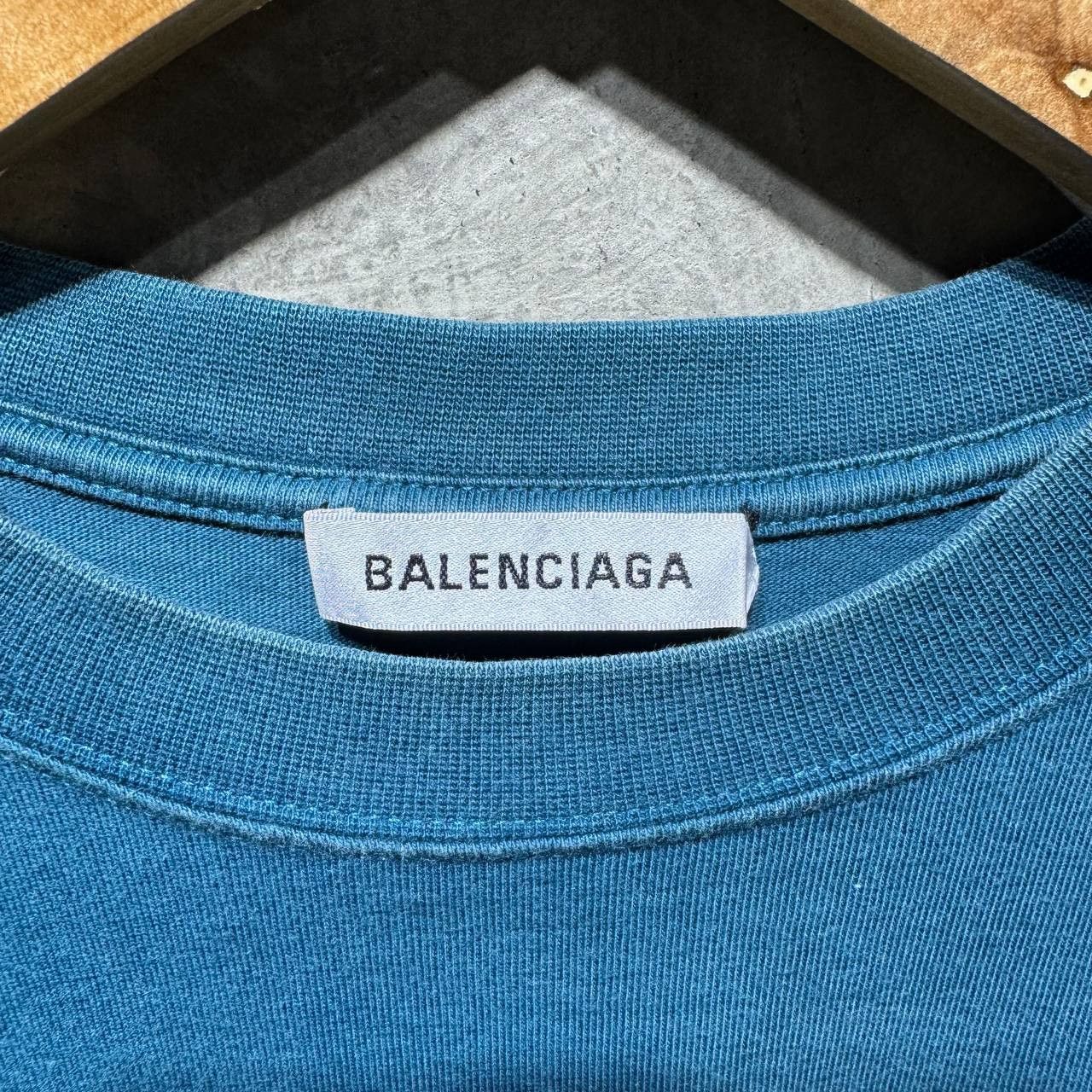 Balenciaga Balenciaga Spell out logo embroidered tee Size US M / EU 48-50 / 2 - 8 Thumbnail