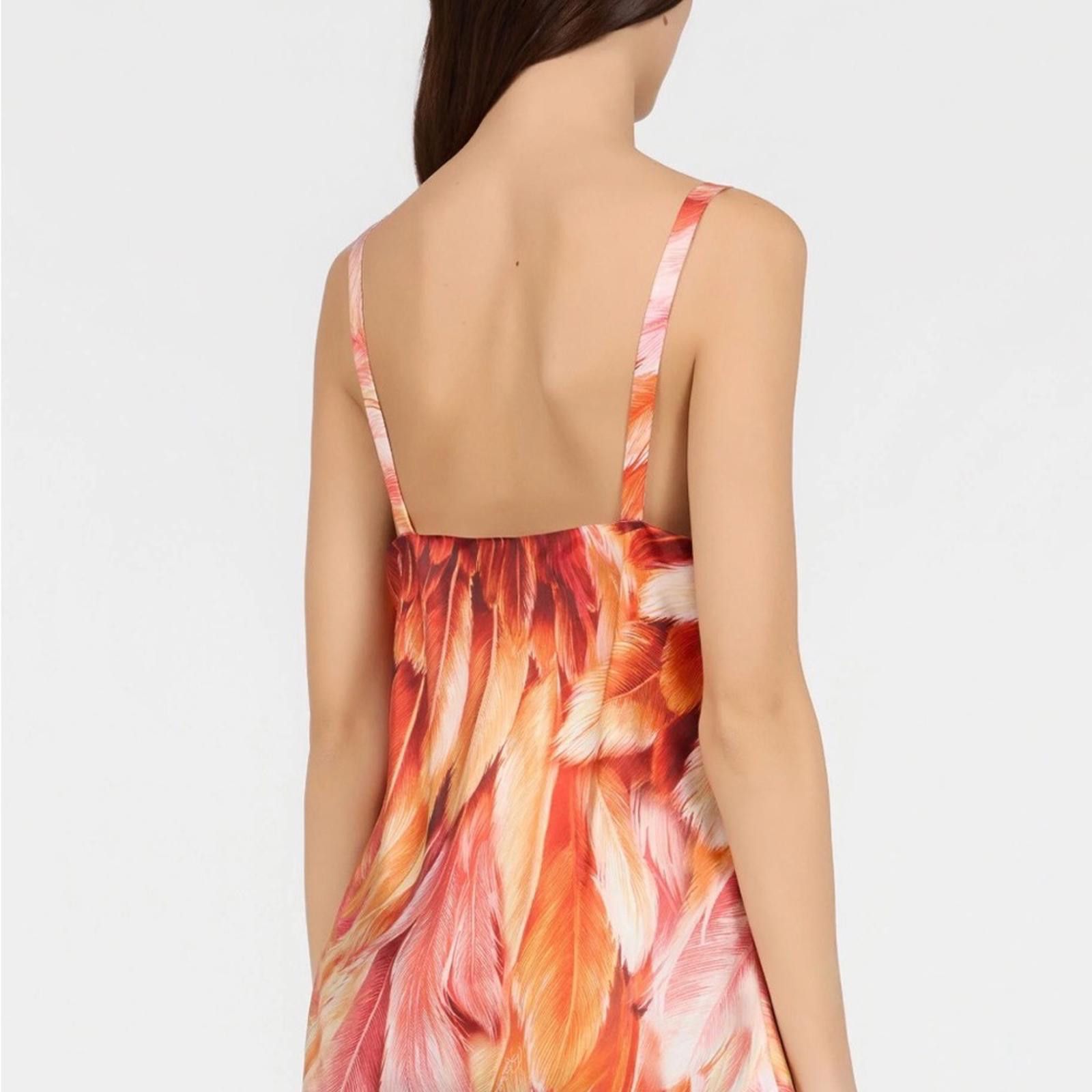 Roberto Cavalli Roberto Cavalli Plumange Print Camisole (40 or L) Size L / US 10 / IT 46 - 3 Thumbnail