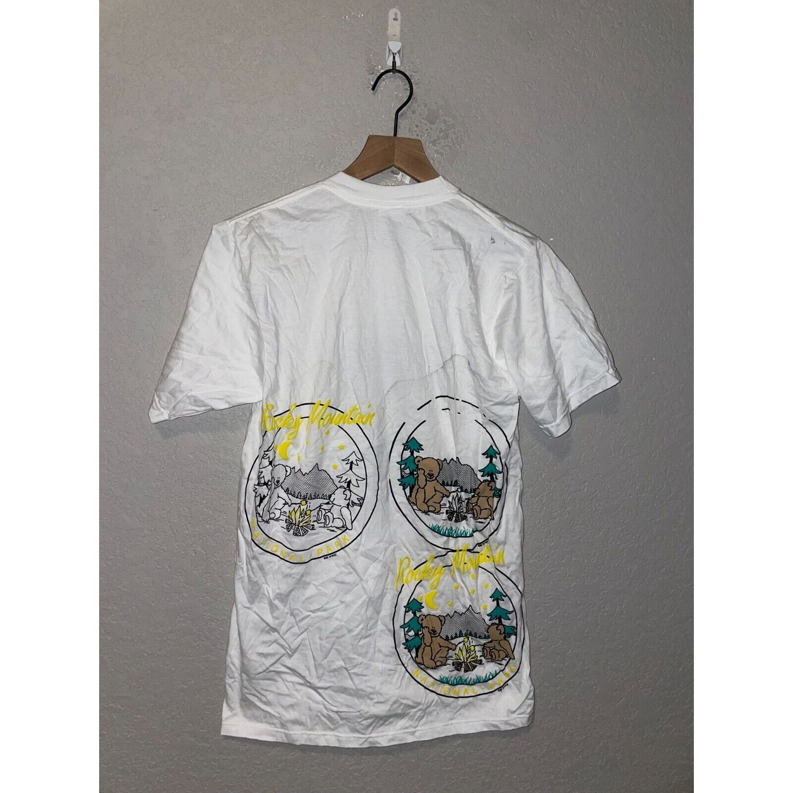 Jerzees Vintage Rocky Mountain Shirt Mount Rushmore Print Medium Size US M / EU 48-50 / 2 - 1 Thumbnail
