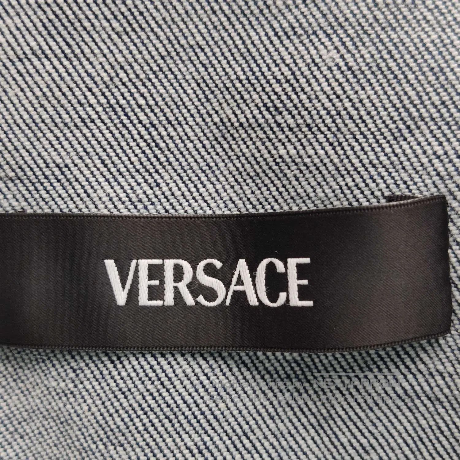 Versace Versace Black Cotton Straight-Leg Pants 56. Size US 38 / EU 54 - 5 Thumbnail