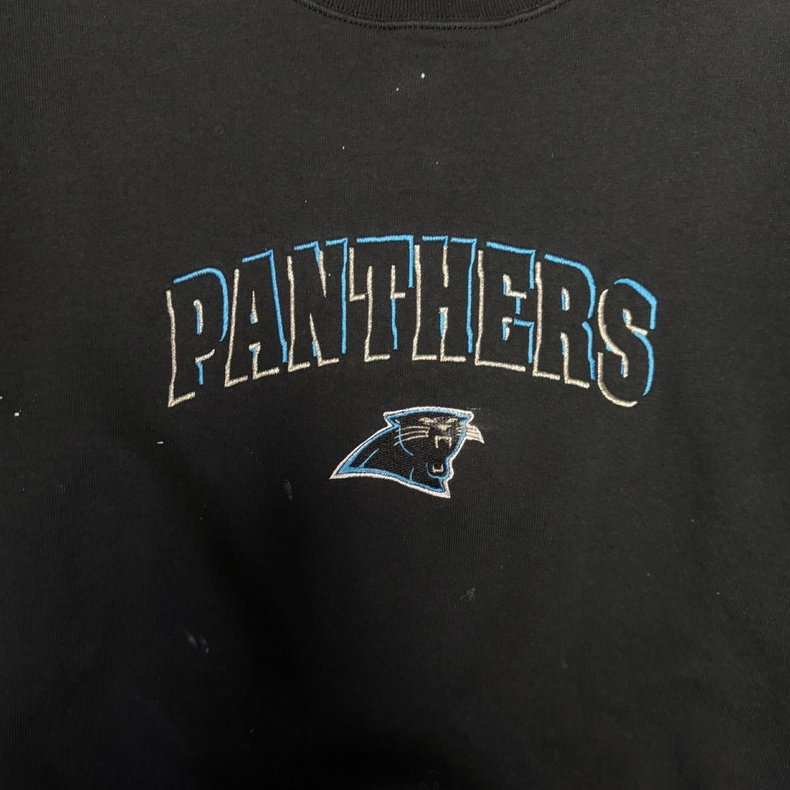 Fruit Of The Loom 90's Carolina Panthers Crewneck -- L -- Size US L / EU 52-54 / 3 - 2 Thumbnail