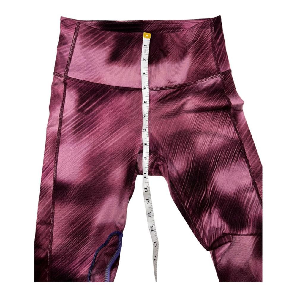 Designer Athleta l Alpine Chaturanga High Rise Fuchsia Leggings XXS Size 25" / US 0 / IT 36 - 6 Thumbnail
