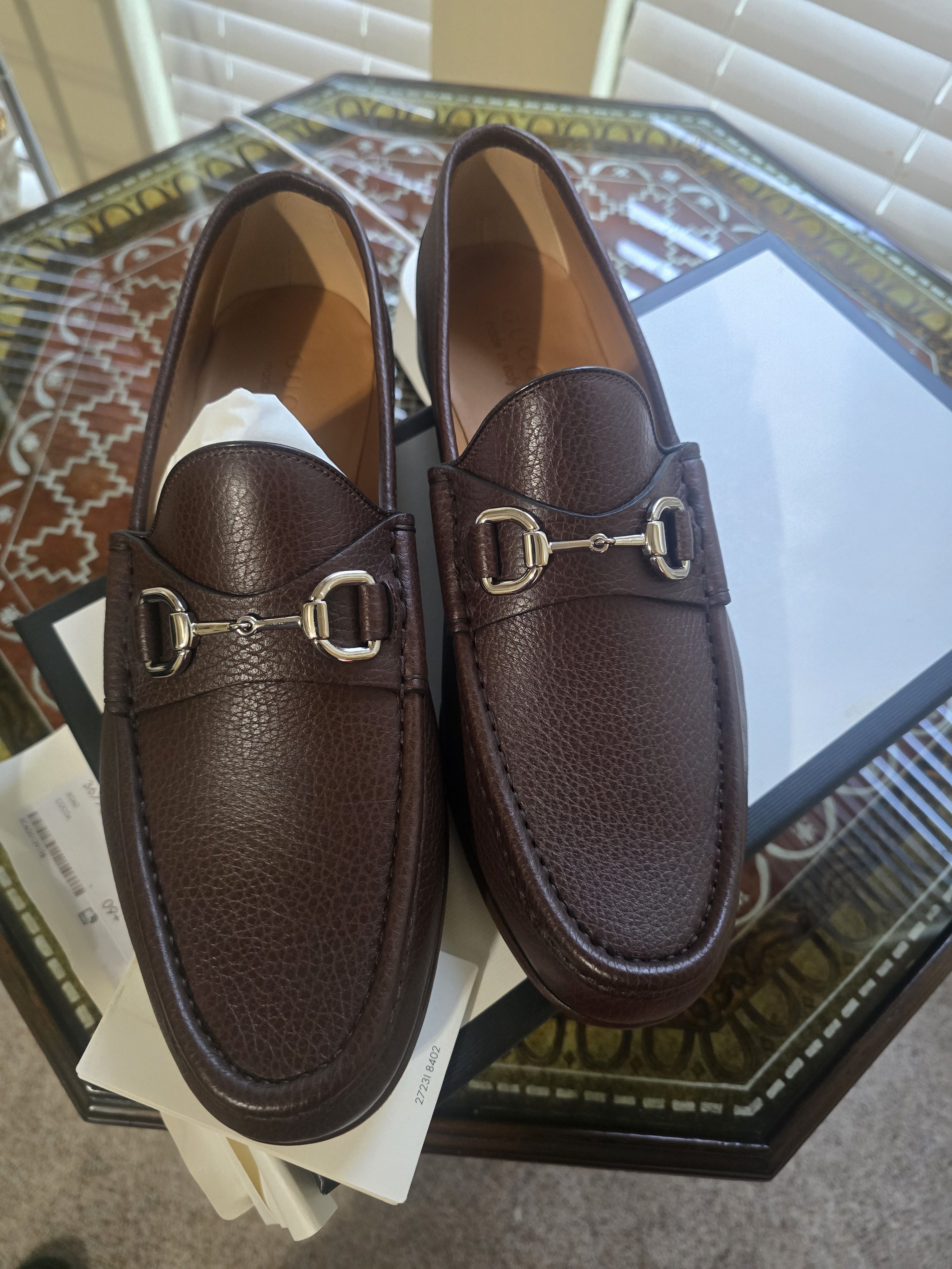 Gucci Gucci Brown Leather Horsebit Loafer Gucci Size 9.5/US10 NWT Size US 10 / EU 43 - 3 Thumbnail