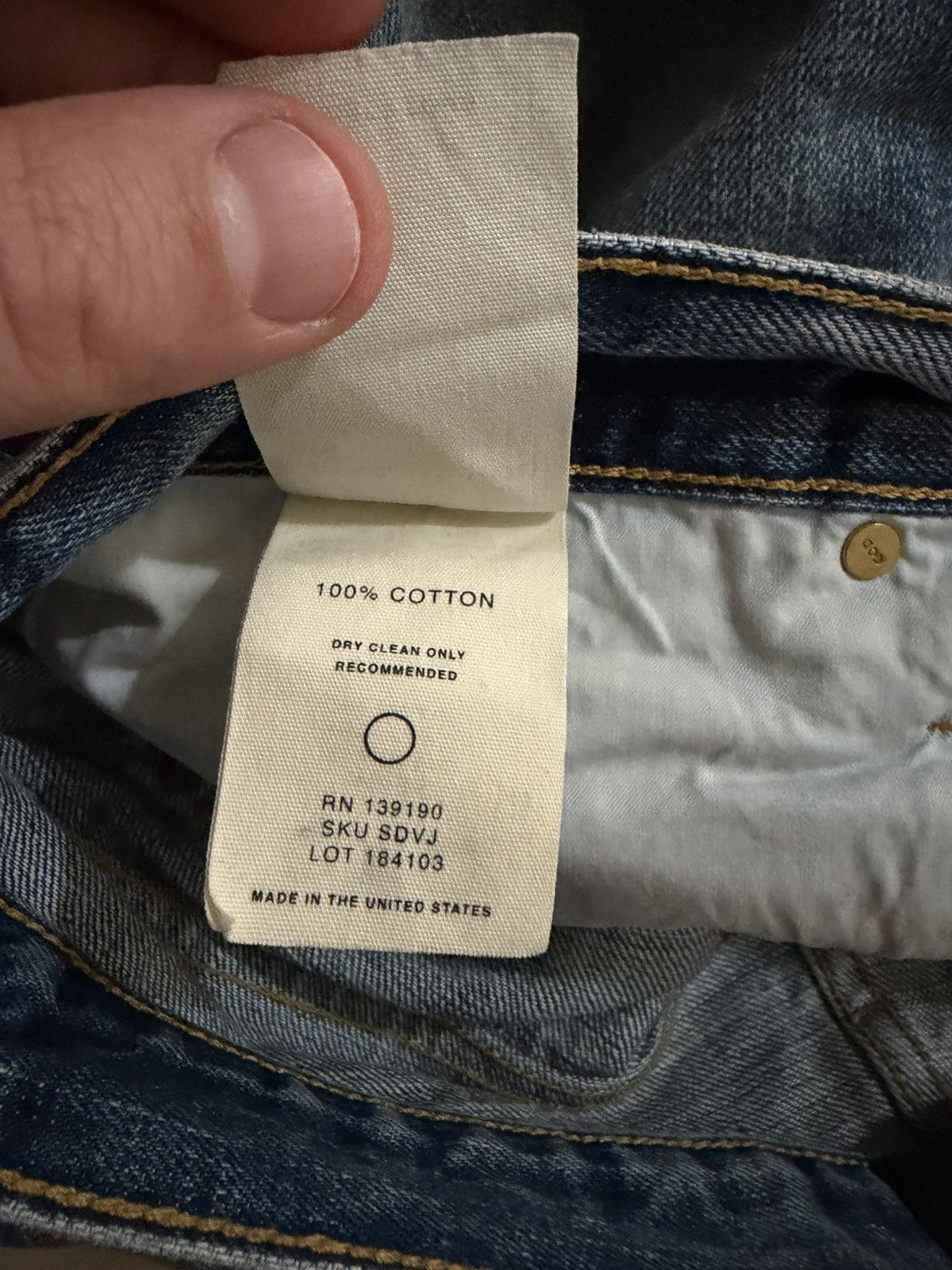Fear of God Fear Of God 5th Collection Vintage Wash Denim Size 34 Size US 34 / EU 50 - 7 Thumbnail