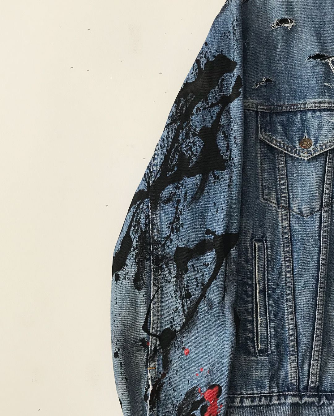 Levi's Vintage Clothing × Vintage XXXTentacion jacket size S Custom levis Jacket Size US S / EU 44-46 / 1 - 4 Thumbnail