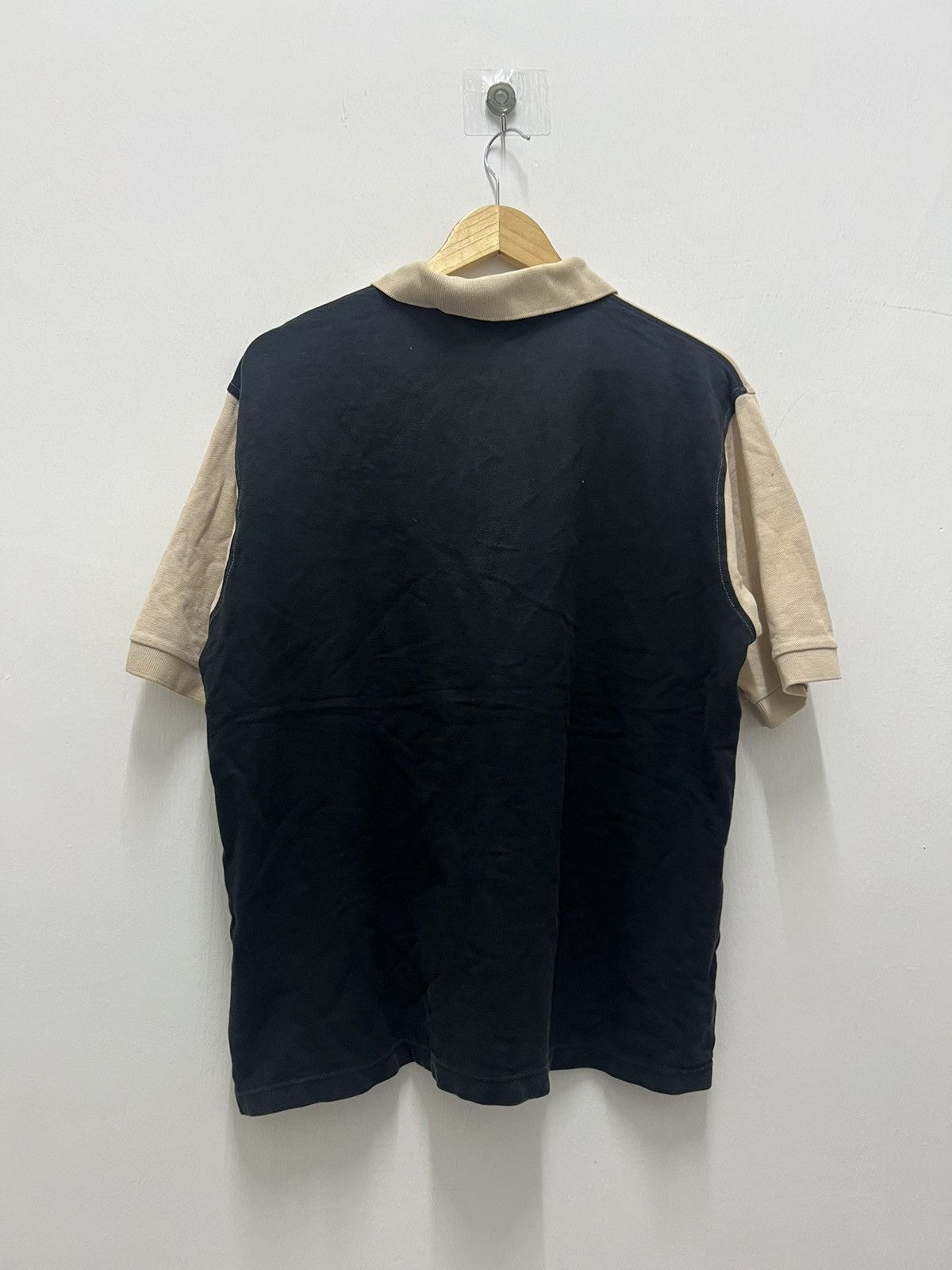 Yves Saint Laurent Yves Saint Laurent Spell Out Polo Shirt Size US XL / EU 56 / 4 - 2 Thumbnail