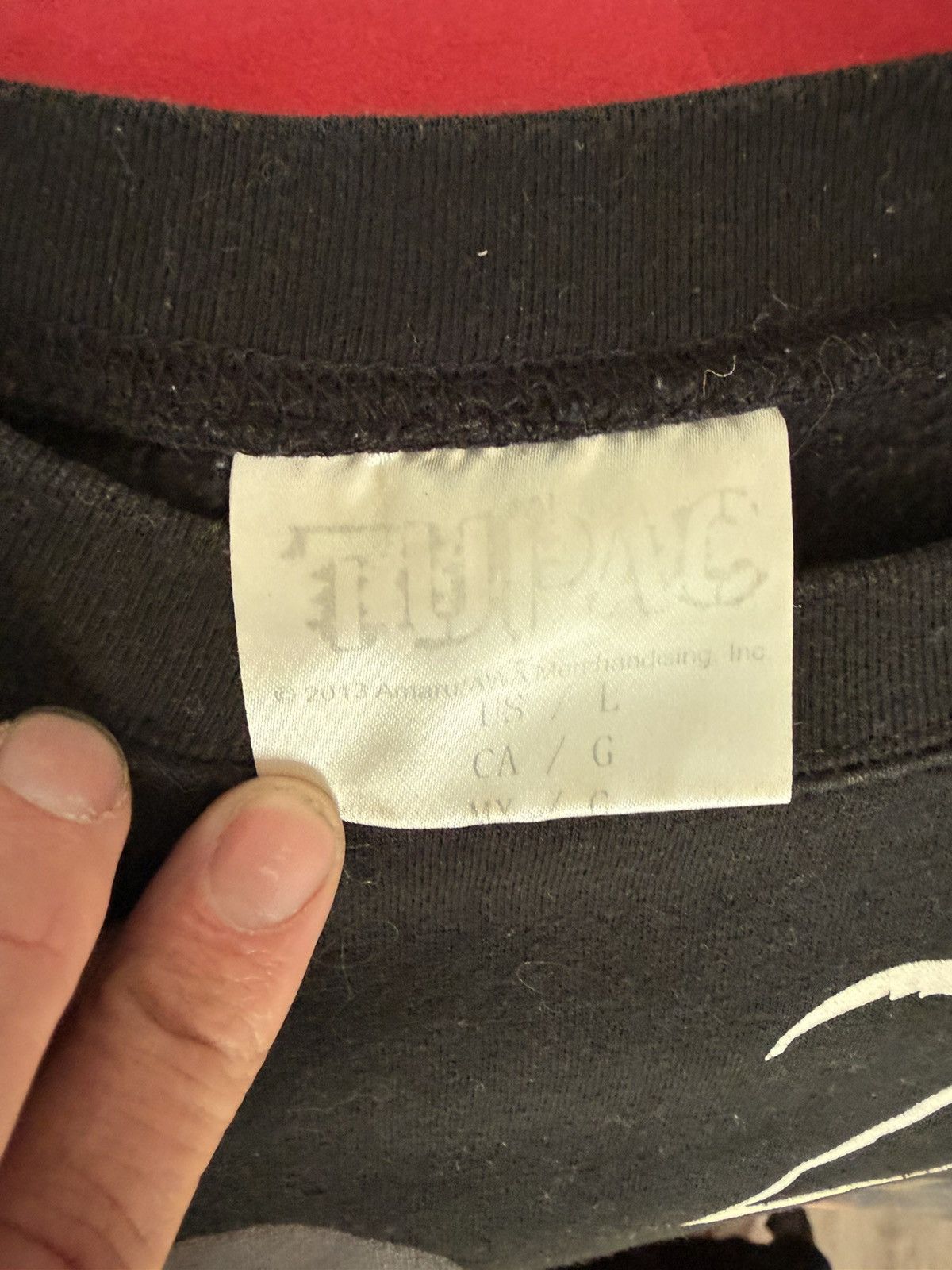 Vintage Vintage Tupac Crewneck Size US L / EU 52-54 / 3 - 4 Thumbnail