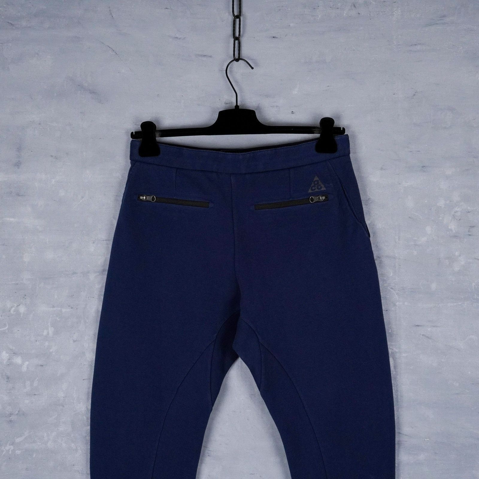 Nike ACG Nike lab acg tech fleece navy blue zip pocket track pants Size US 30 / EU 46 - 4 Thumbnail