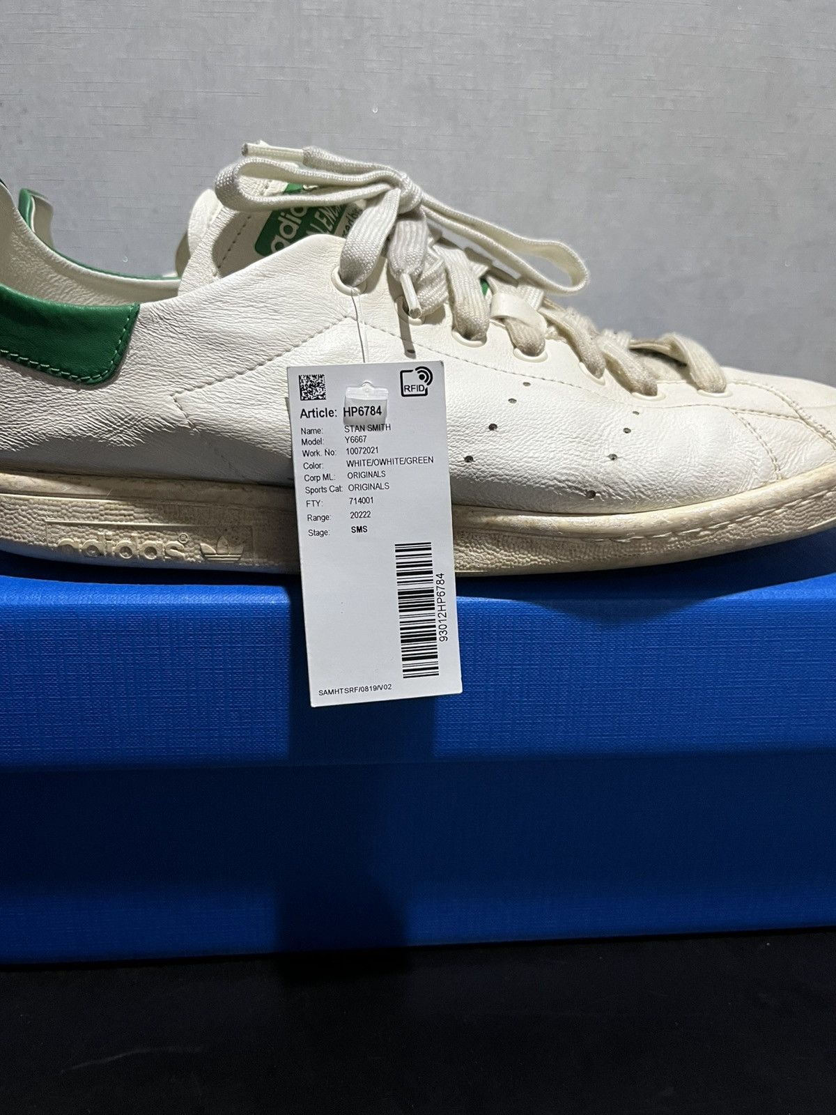 Adidas × Balenciaga Balenciaga Stan Smith White "Worn-Out" Size 11 Size US 11 / EU 44 - 5 Thumbnail