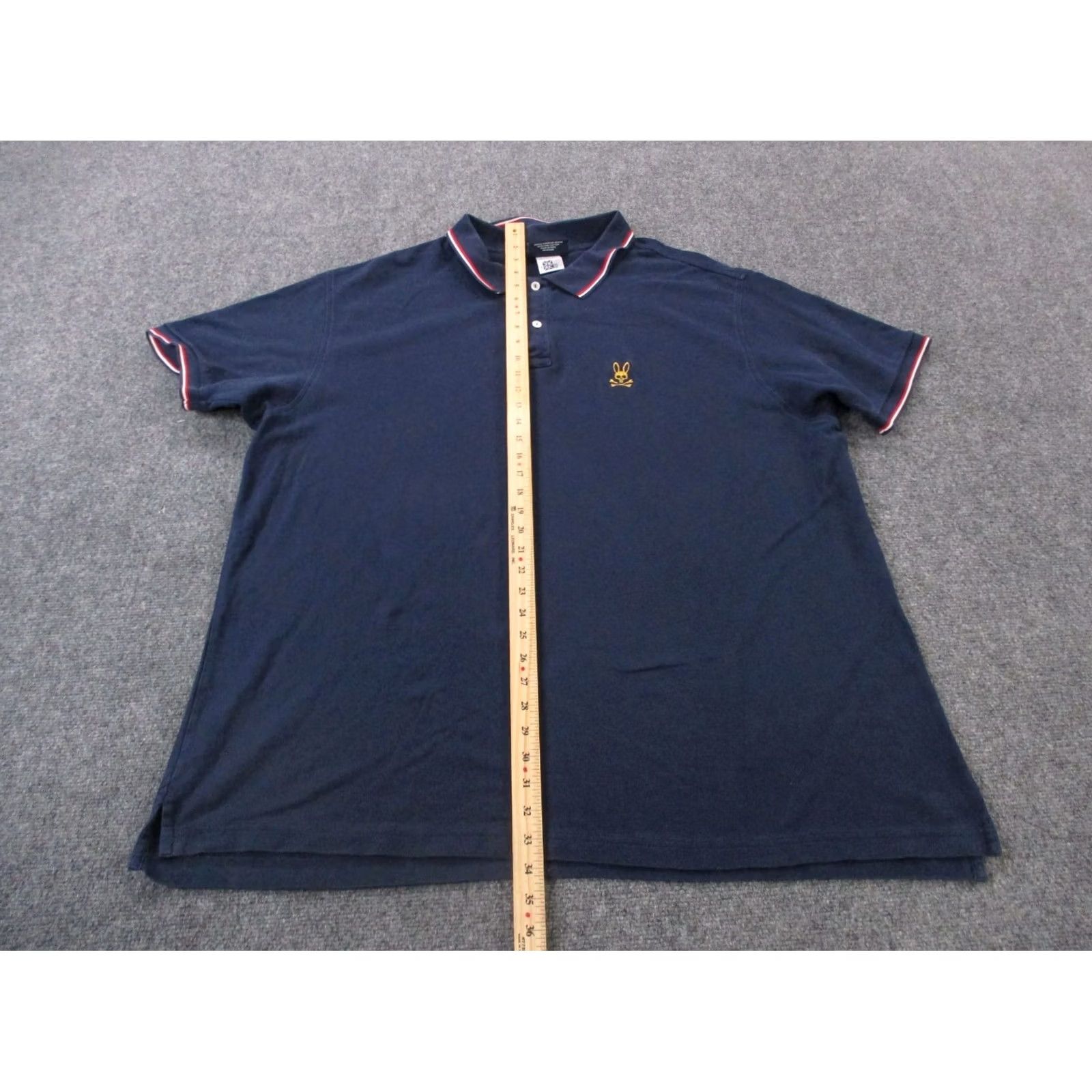 Psycho Bunny Psycho Bunny Shirt Mens XL Blue Golf Logo Casual Business Street Size US XL / EU 56 / 4 - 3 Thumbnail
