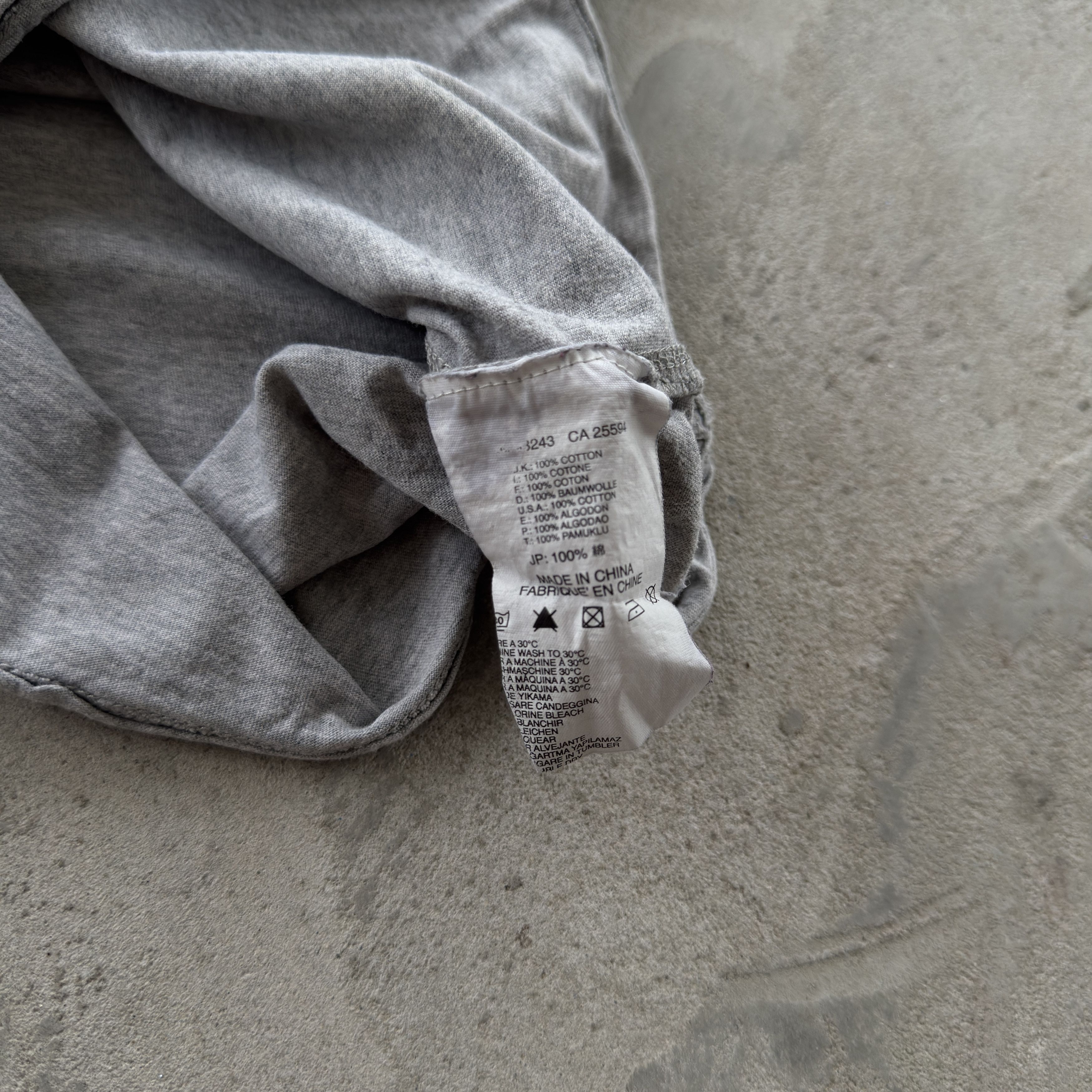 Diesel Diesel Bad Society Vintage Grey Graphic Distress T Shirt Size US L / EU 52-54 / 3 - 6 Thumbnail