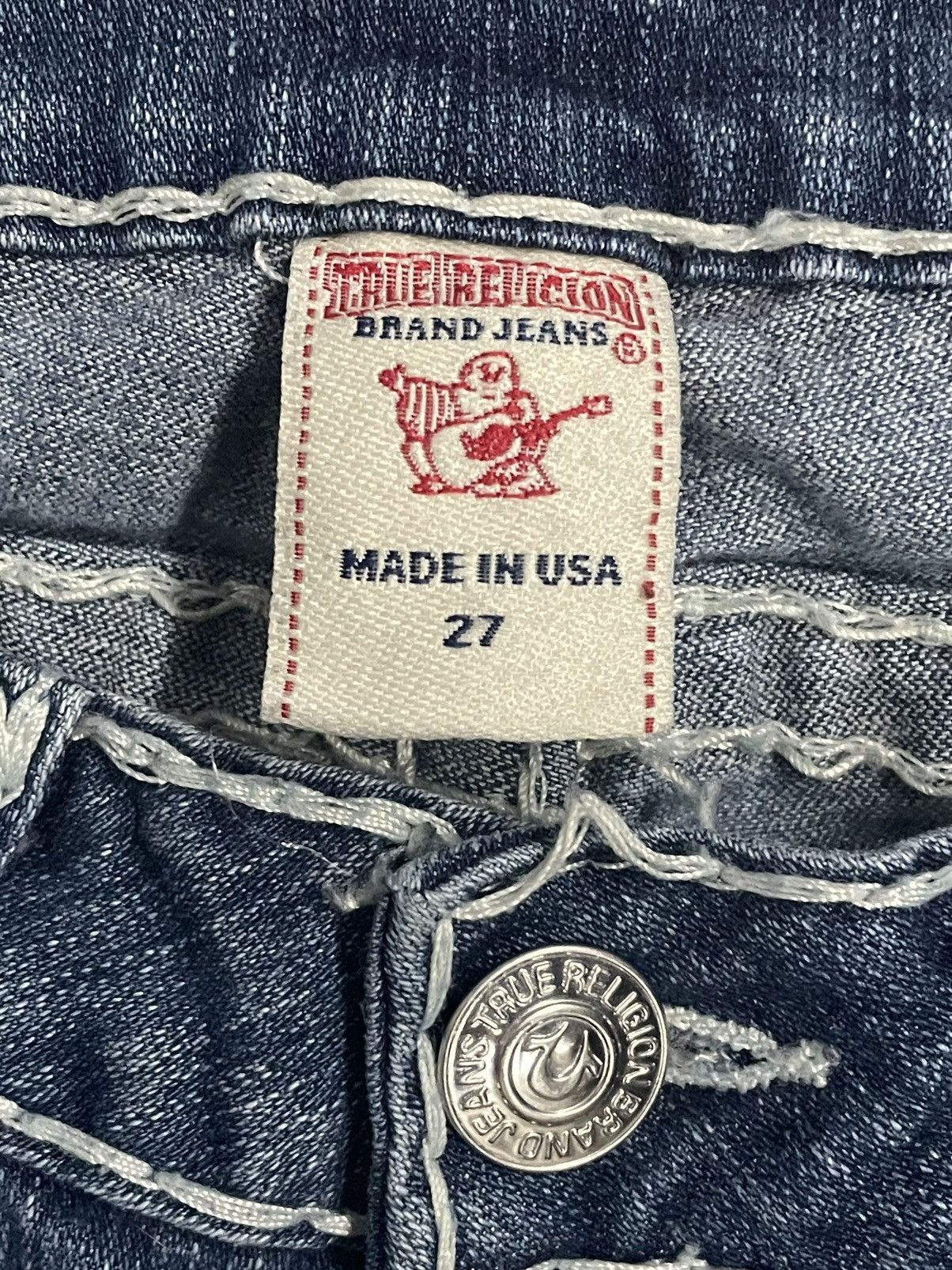 True Religion Vintage True Religion Jeans Size 27" / US 4 / IT 40 - 4 Thumbnail