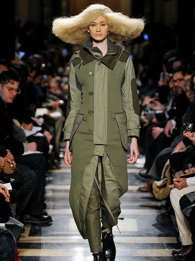 Junya Watanabe F/W 10 Reconstructed Military Trousers Size 28" / US 6 / IT 42 - 2 Thumbnail