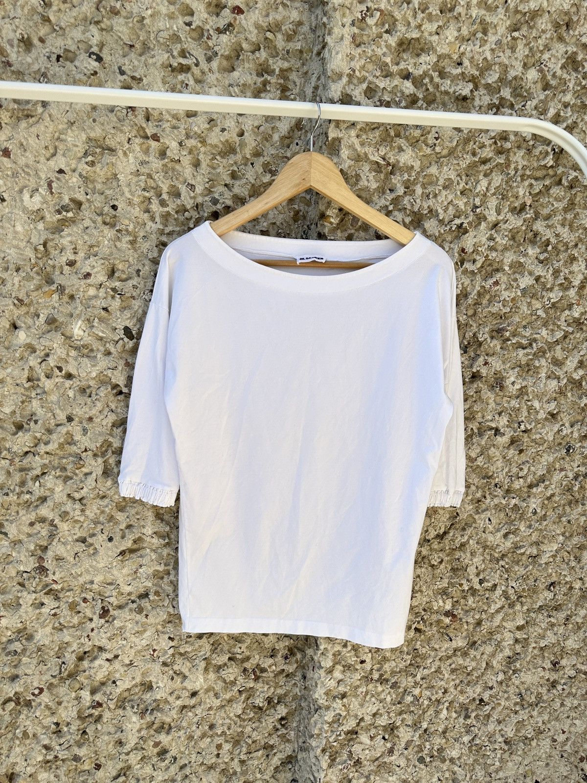 Jil Sander Jil sander 3/4 top tee blouse Size L / US 10 / IT 46 - 7 Thumbnail