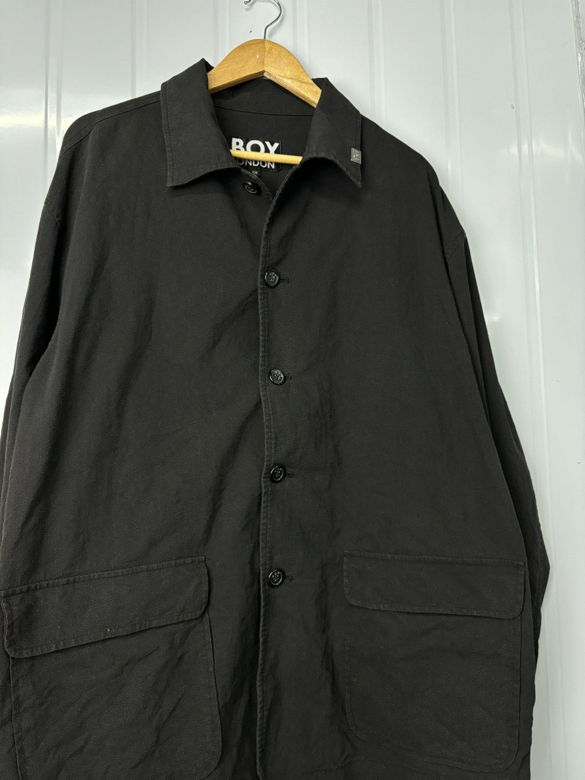 Boy London × Vintage RARE! Vintage Boy London Coach Jacket Designer Size US L / EU 52-54 / 3 - 1 Thumbnail