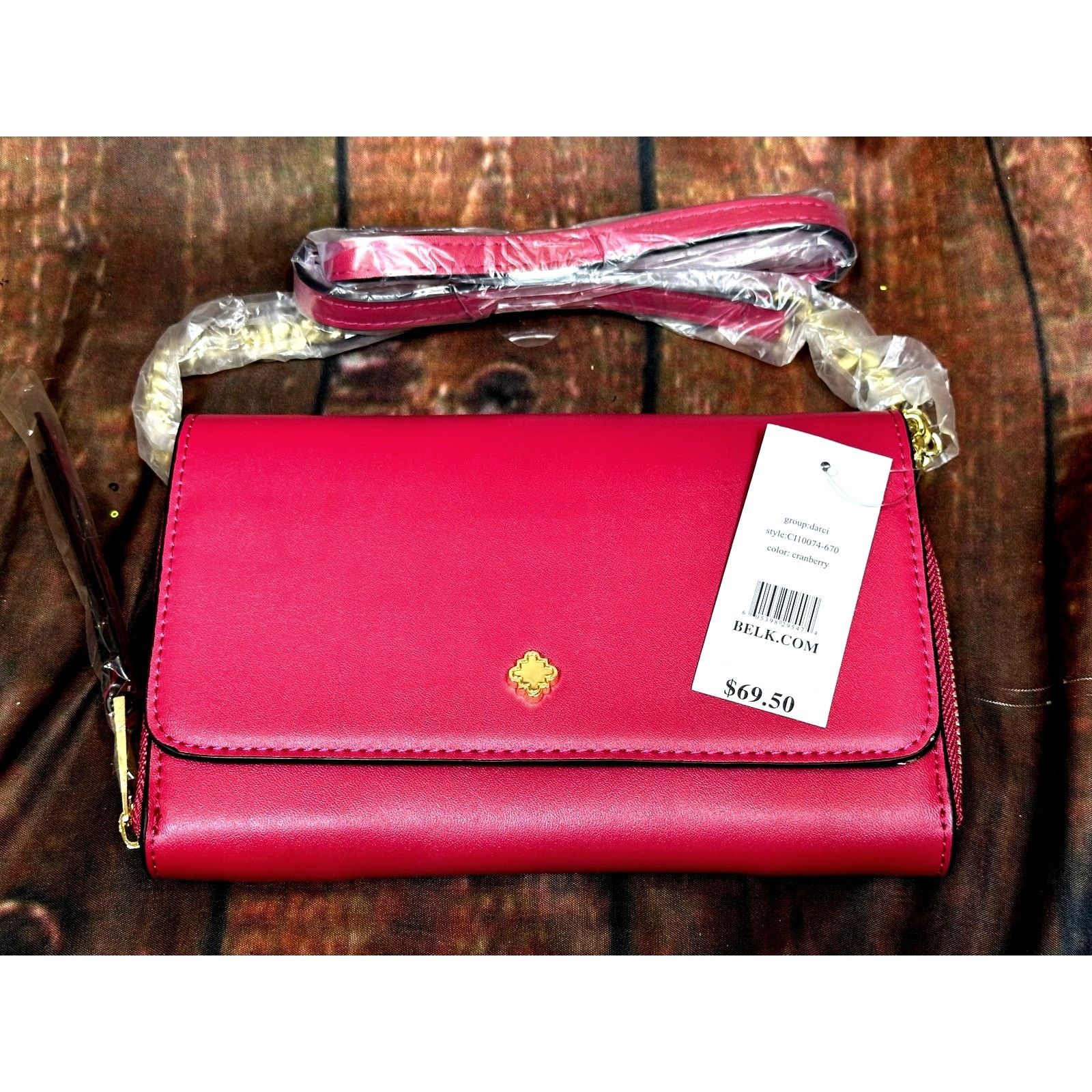 Other Crown & Ivy Darci Crossbody Bag- Cranberry Size ONE SIZE - 2 Thumbnail