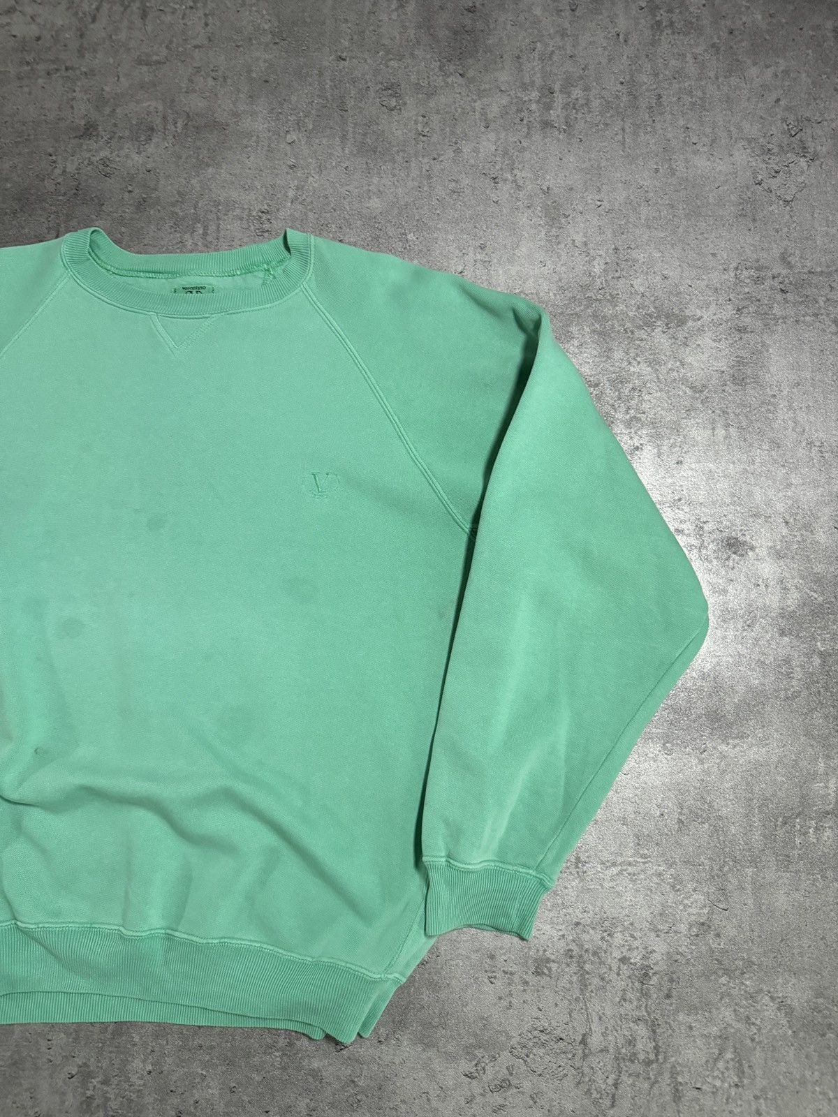 Designer × Valentino × Vintage Valentino Jeans Boxy Sweatshirt Crewneck Y2K Vintage Crazy Size US M / EU 48-50 / 2 - 2 Thumbnail