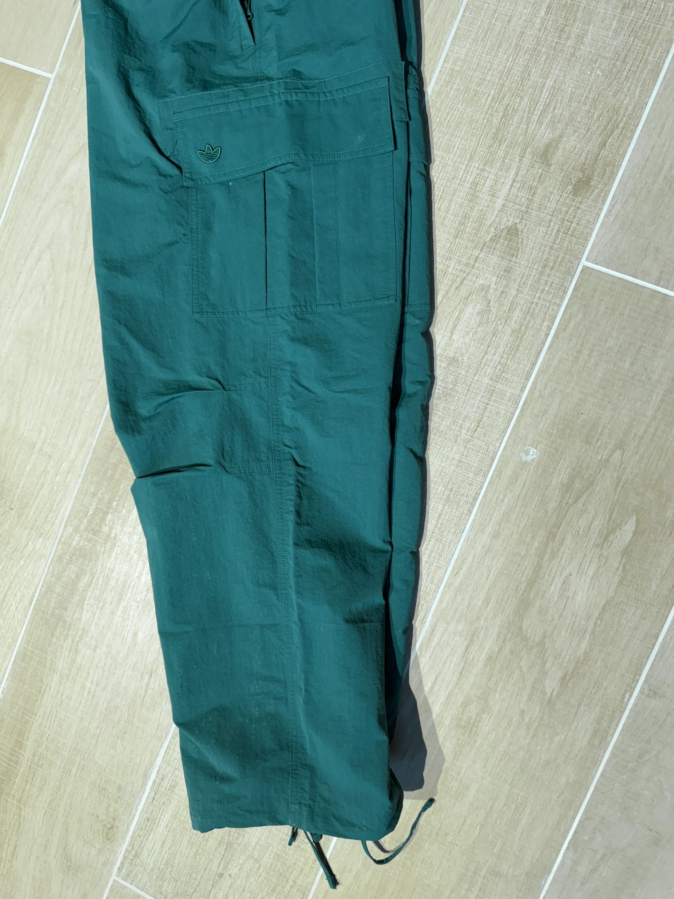 Adidas Adidas Men's Rip Stop Cargo Pants Green XL Size US 36 / EU 52 - 4 Thumbnail