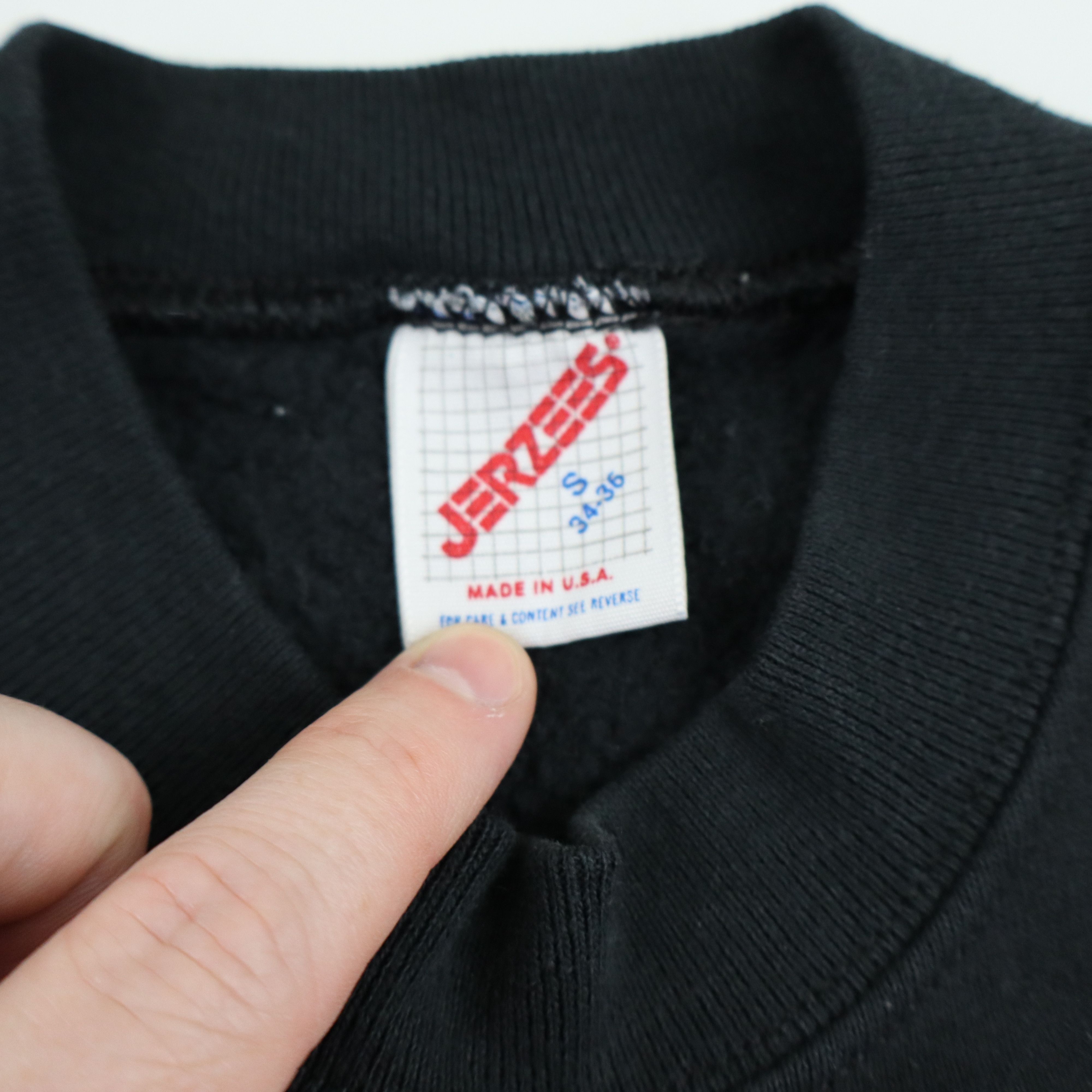Nike × Vintage 90s Vintage Nike Jordan Baby Crew Neck Sweatshirt Big Logo Size US S / EU 44-46 / 1 - 6 Thumbnail