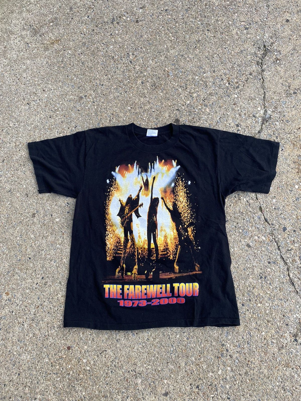 Band Tees × KISS × Vintage Vintage 2000 kiss the farewell tour tee Size US L / EU 52-54 / 3 - 1 Thumbnail
