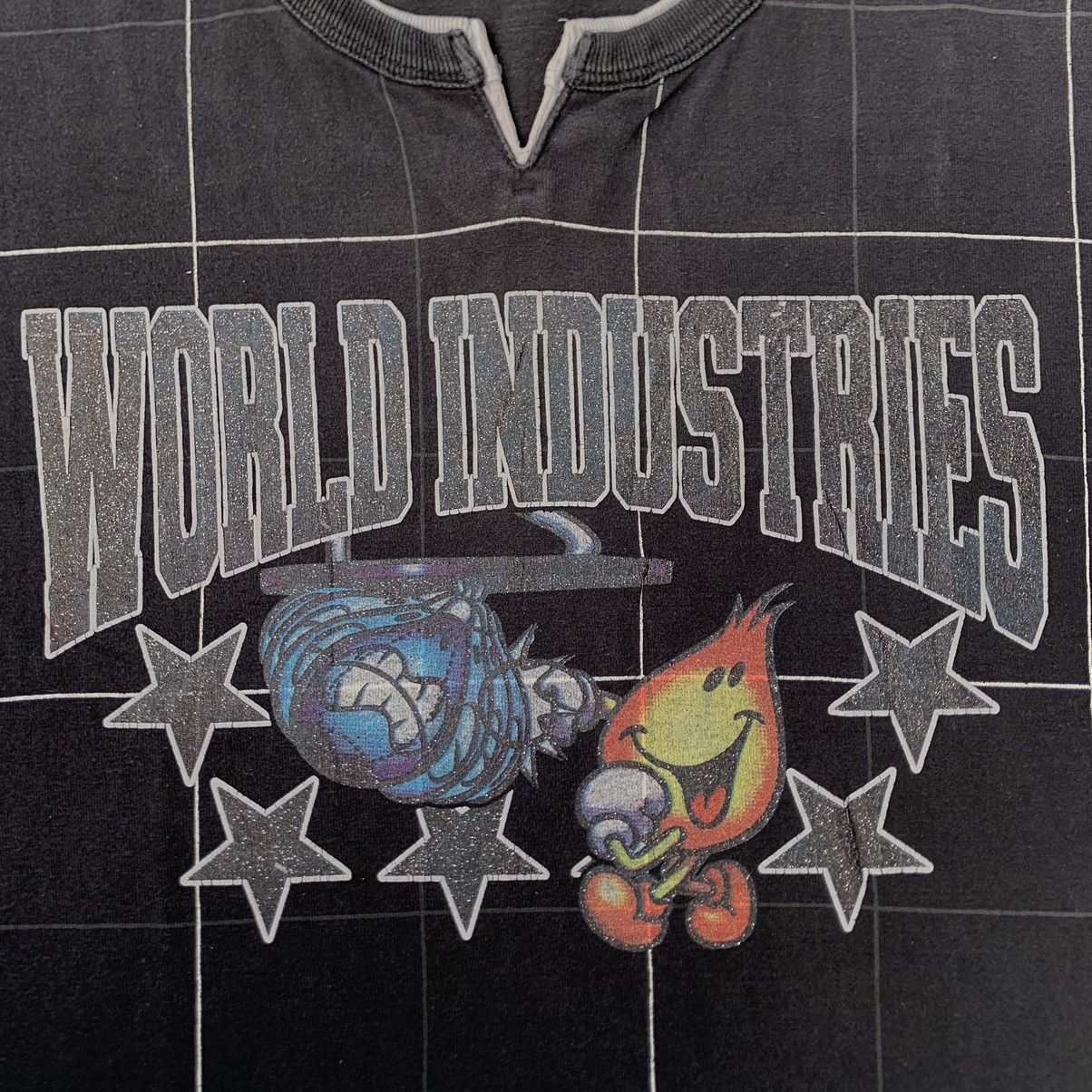 1999 World Industries Flame Boy Wet Willy Skate Tee - Size M