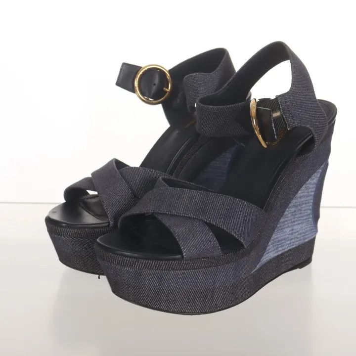 Louis Vuitton Louis Vuitton High Heels in Colorful Design 0079 Size US 6 / IT 36 - 1 Thumbnail