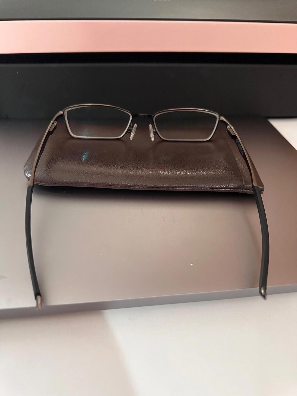 Oakley Oakley Eyeglasses OX5040-0253 Wingspan Brushed Chrome Metal Size ONE SIZE - 3 Thumbnail