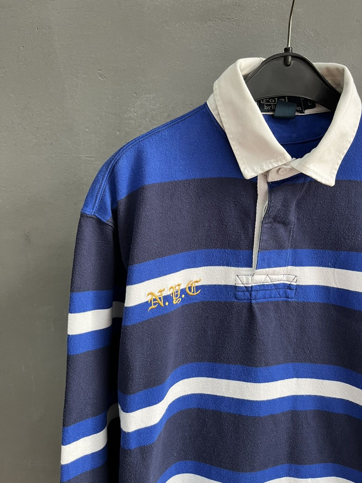 Polo Ralph Lauren × Vintage Polo Ralph Lauren vintage rugby Size US L / EU 52-54 / 3 - 3 Thumbnail