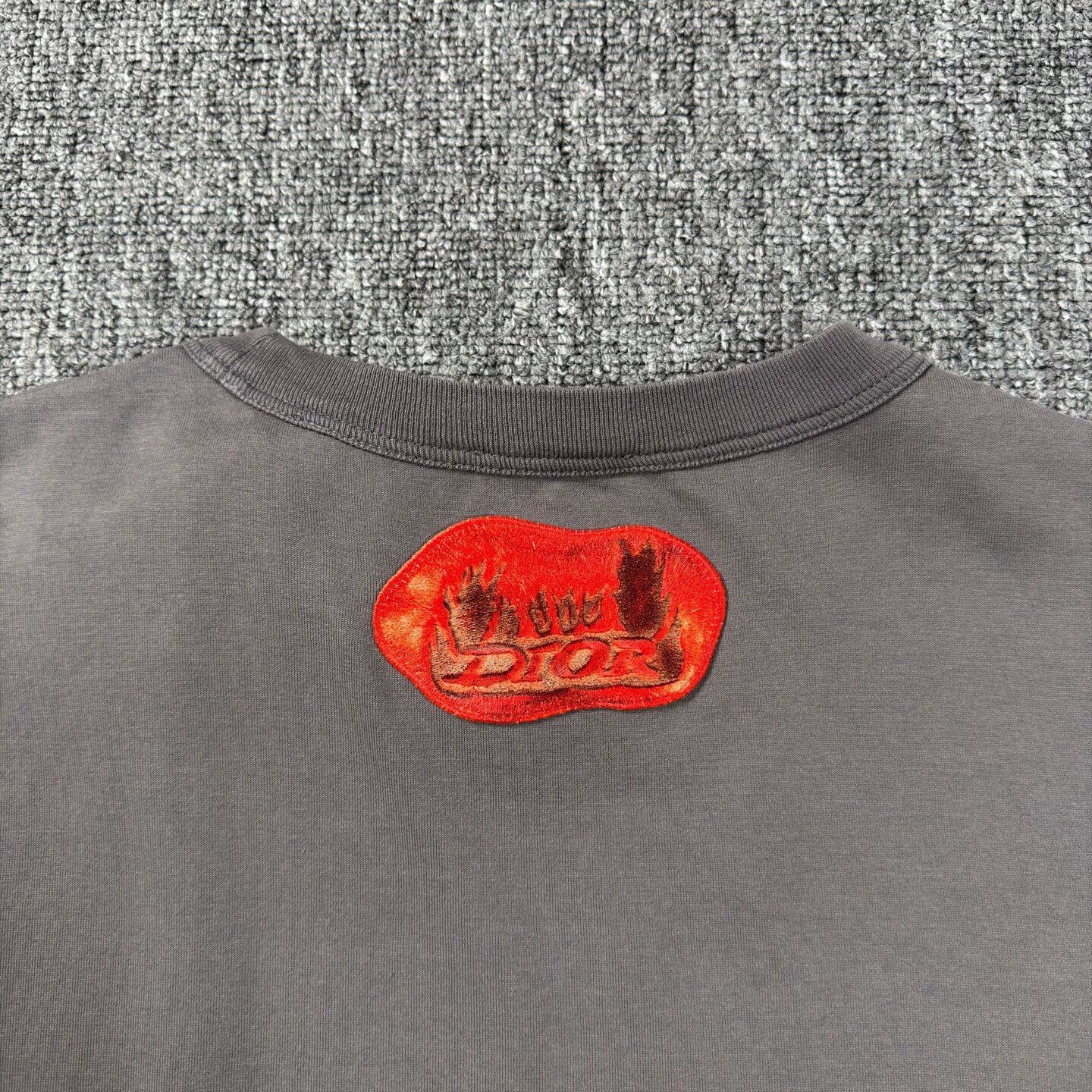 Dior Dior x TS Grimace Gray Short Sleeve S Size US S / EU 44-46 / 1 - 8 Thumbnail