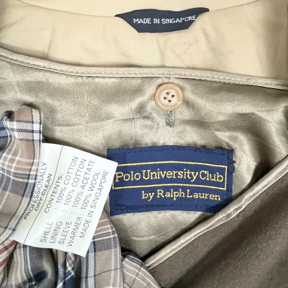 Designer × Polo Ralph Lauren Polo University Club by Ralph Lauren Trench Coat Size US L / EU 52-54 / 3 - 9 Thumbnail